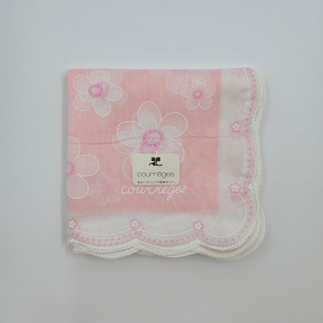 [새상품] courreges 꾸레쥬 손수건 스카프 - 4 상품이미지2