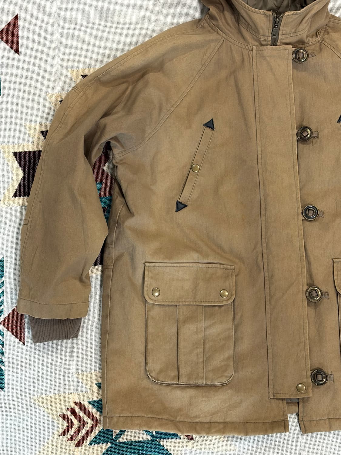 PALEO N3B 밀리터리 웨스턴 사파리 야상 코트 상품이미지3