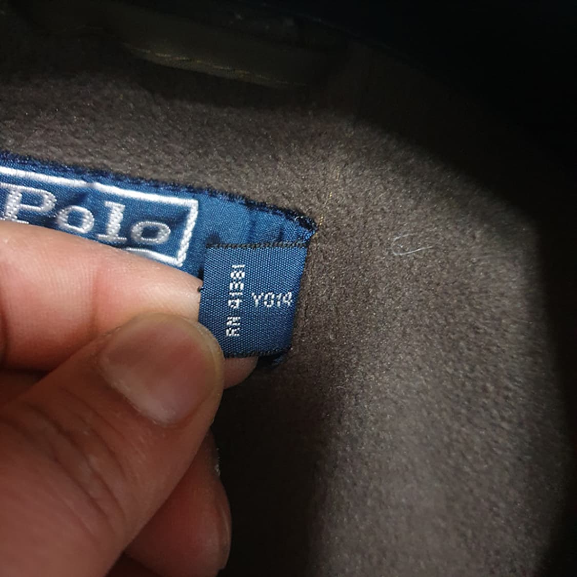 폴로 랄프로렌 기모 점퍼 S 상품이미지5