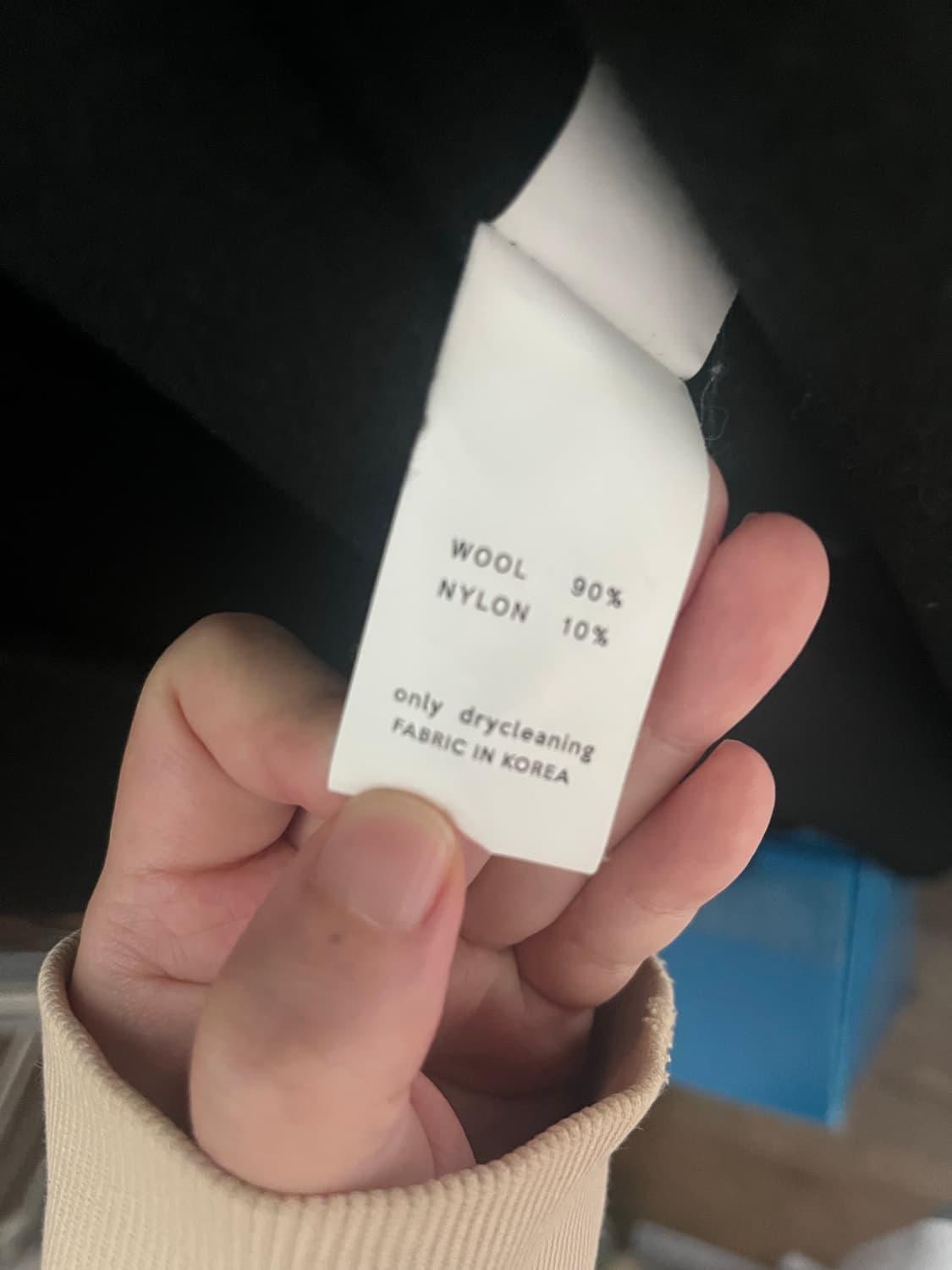 쉬이즈큐트 롱코트 블랙 상품이미지8