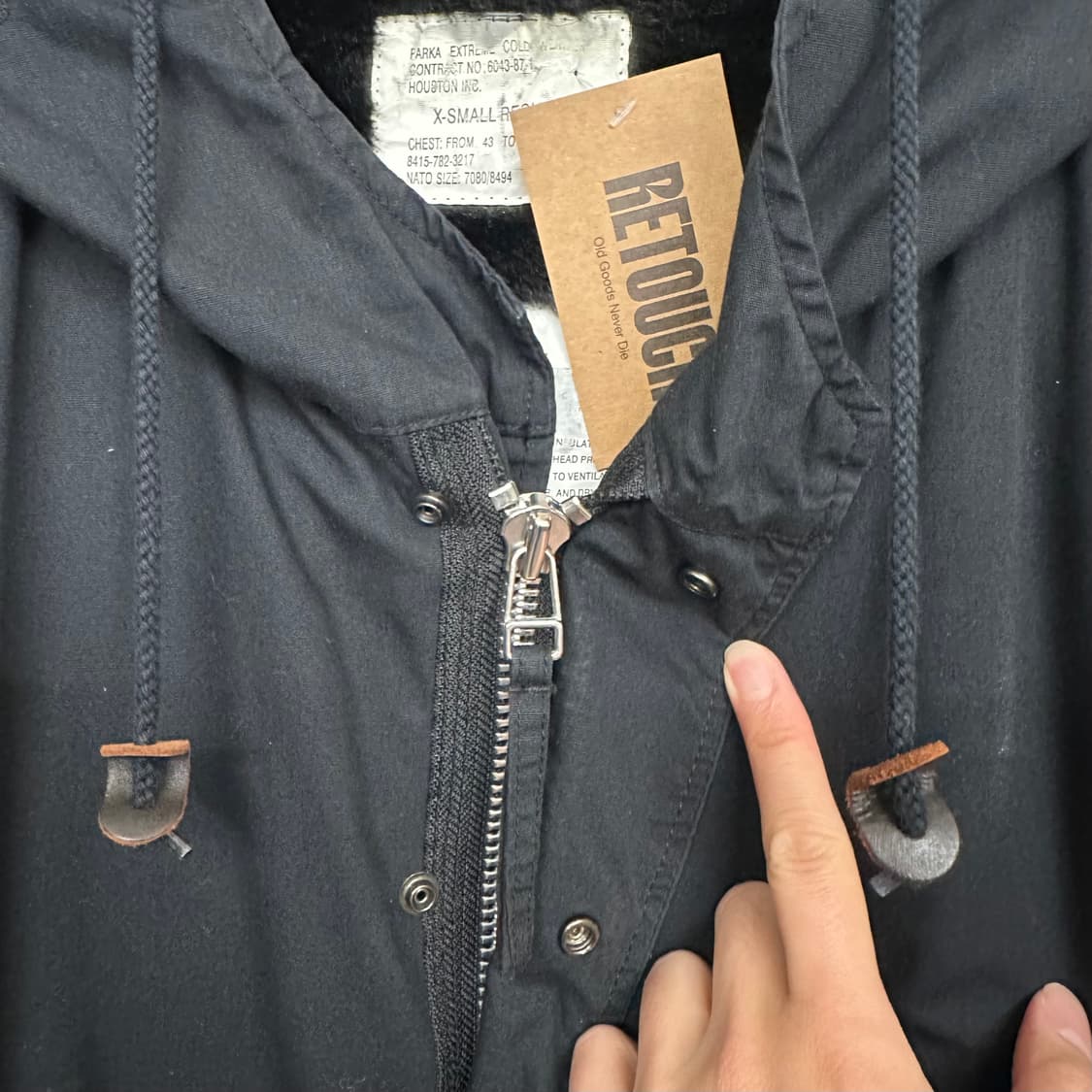 휴스턴 M51 피쉬테일 파카 ‘블랙’ 상품이미지5