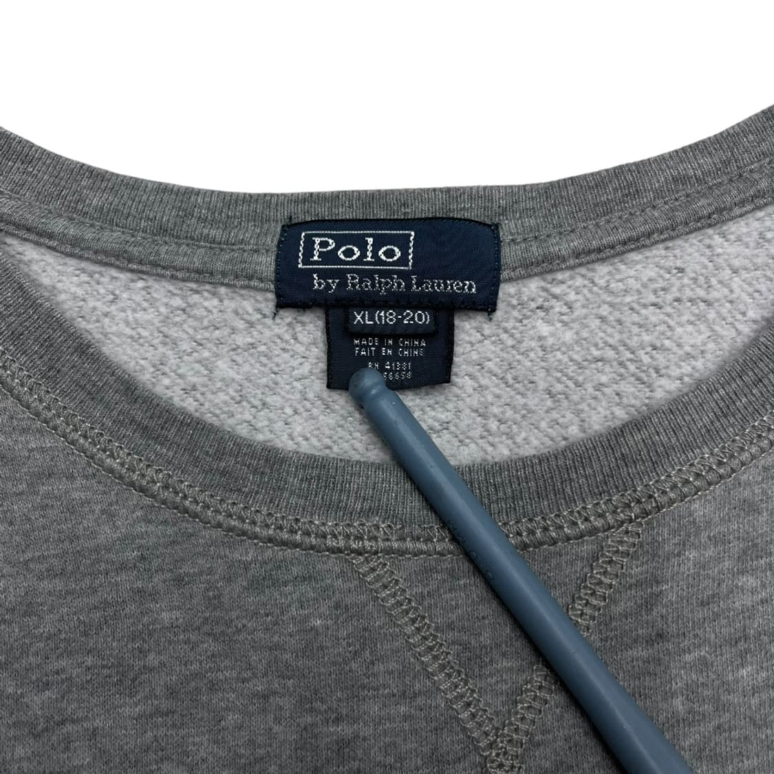 폴로 랄프로렌 네이비포니 그레이 맨투맨 XL 상품이미지5