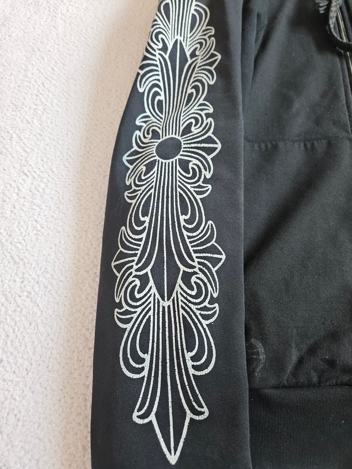 [XL] 크롬하츠 홀스슈 퍽유 로고 후드집업 상품이미지3