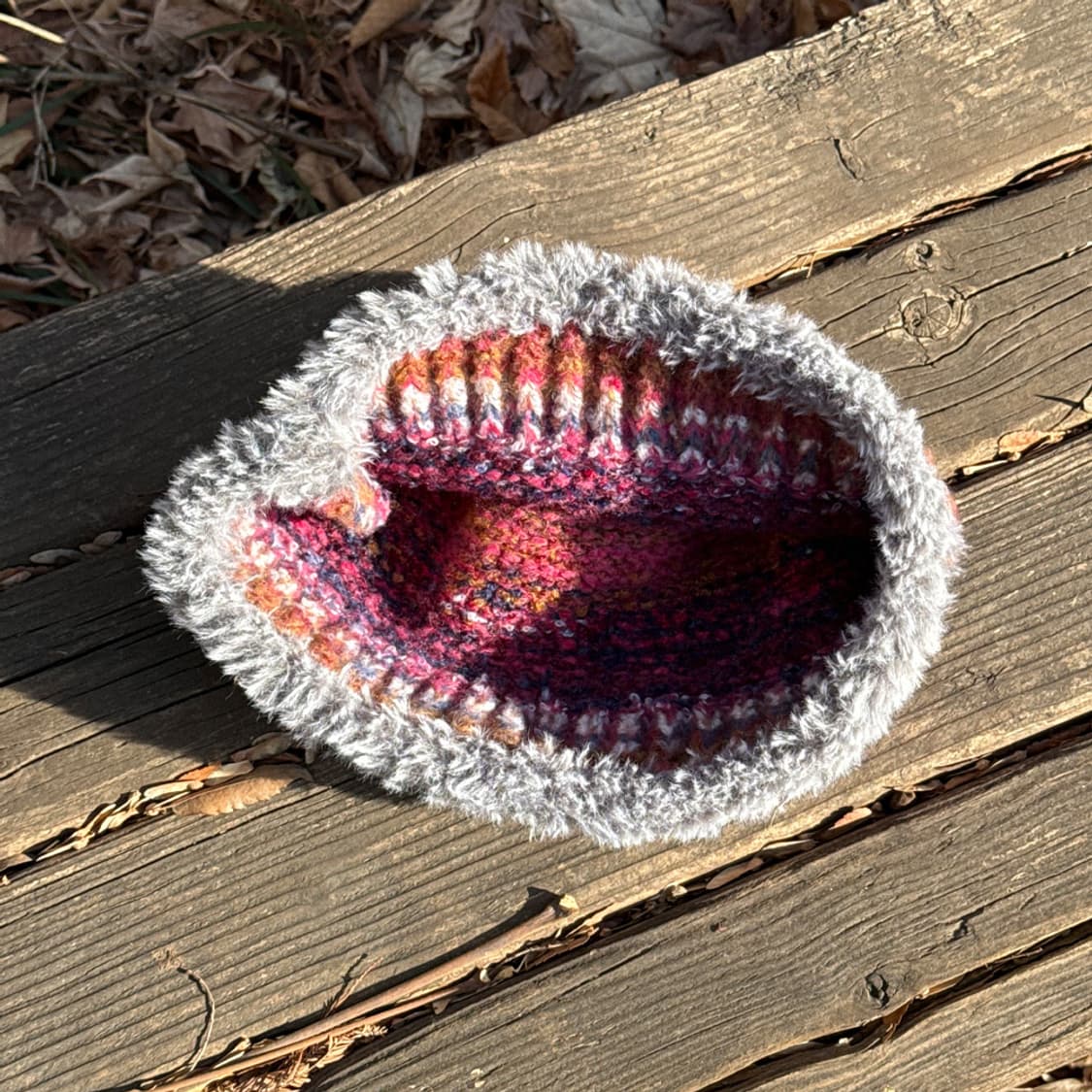 브릭 레드 윈터 버킷햇 상품이미지6