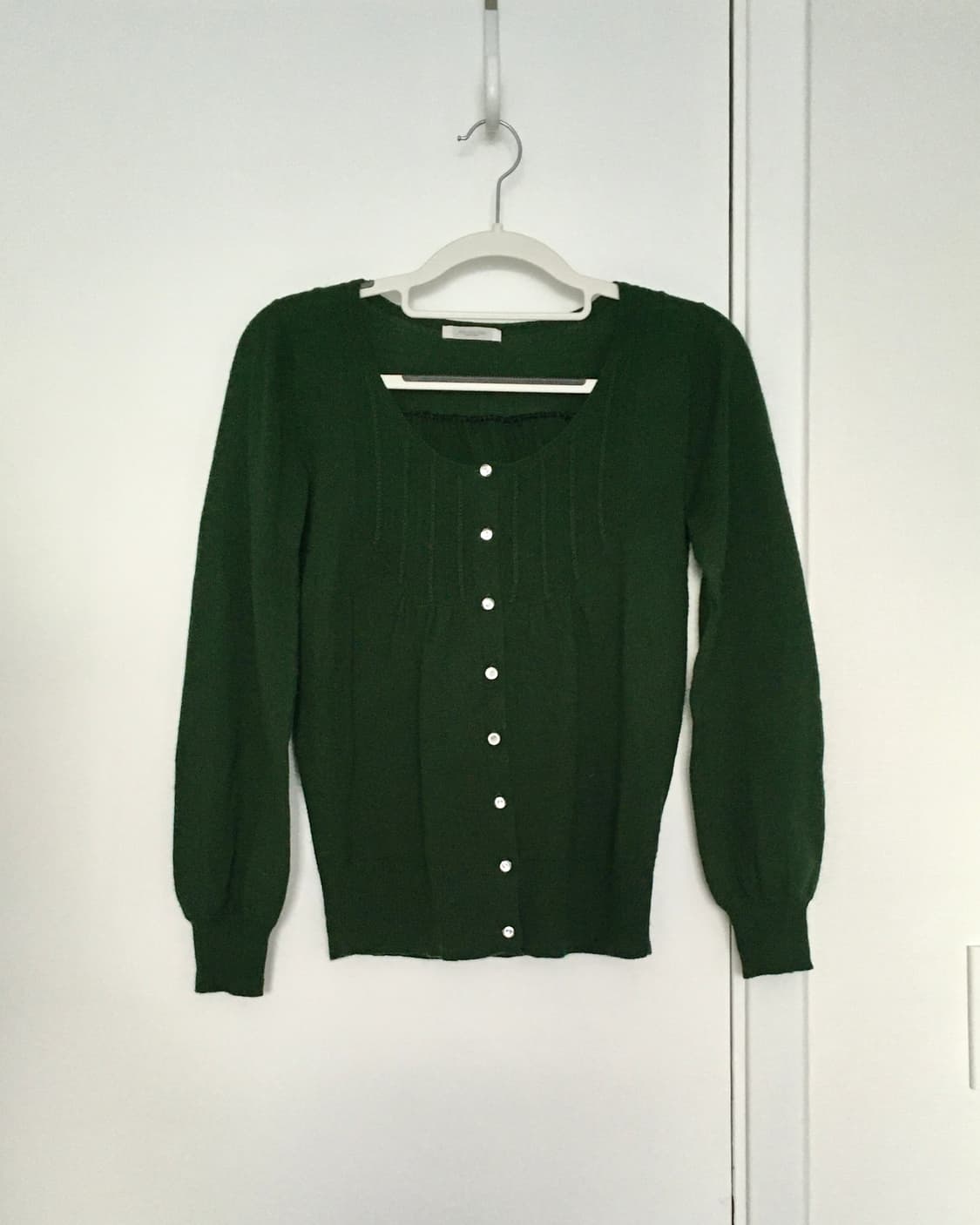 POU DOU DOU Green Cardigan 상품이미지4