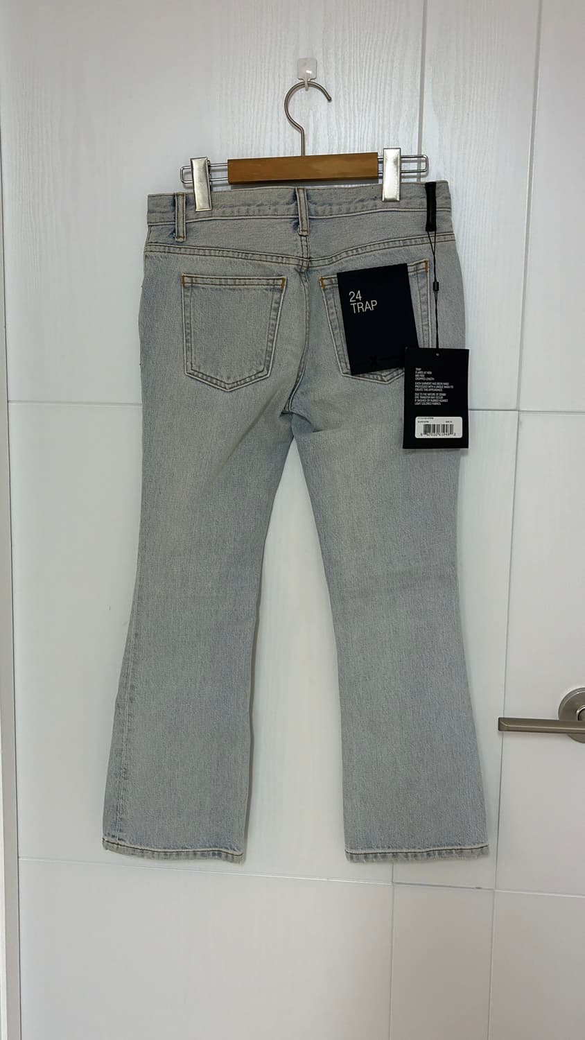 알렉산더왕 연청 부츠컷데님 25 정품 새상품  상품이미지2