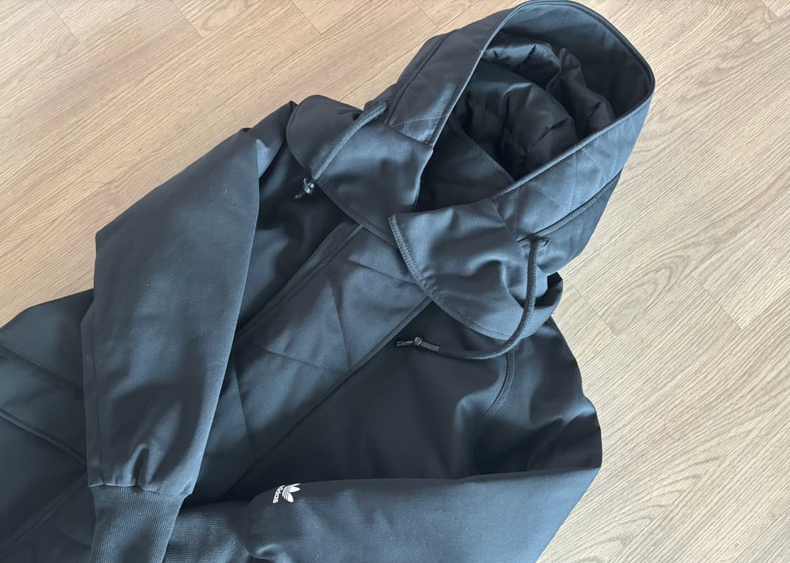 패셔너블한 아디다스 야상형 롱패딩 여성 라지이지만 프리사이즈 상품이미지8