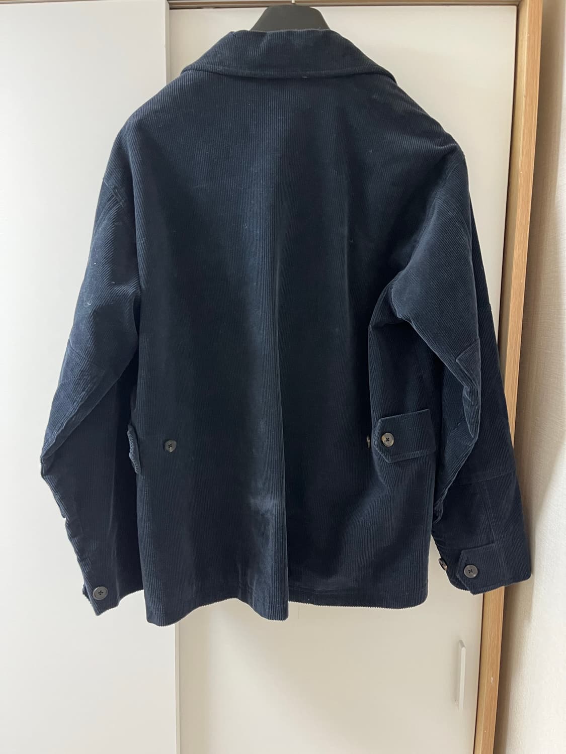 [아워셀브스]워시드 코듀로이 B.D.U 자켓_depp navy (1) 상품이미지8