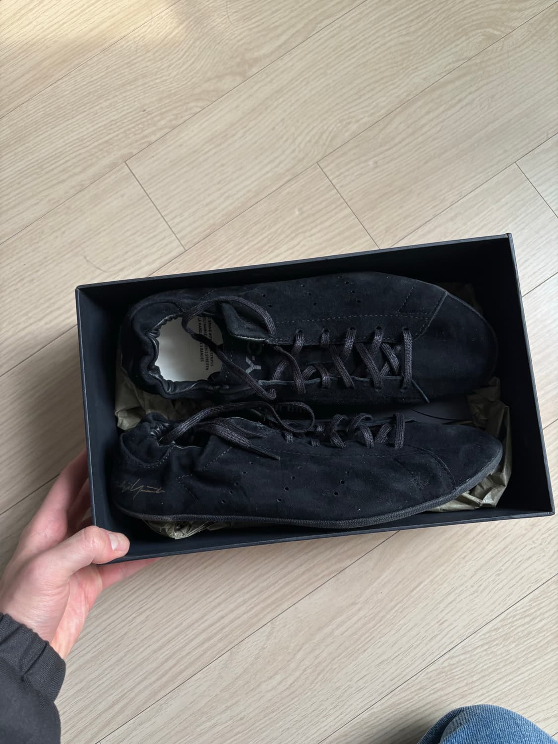 [w245] yohji yamamoto flat sneakers 상품이미지1