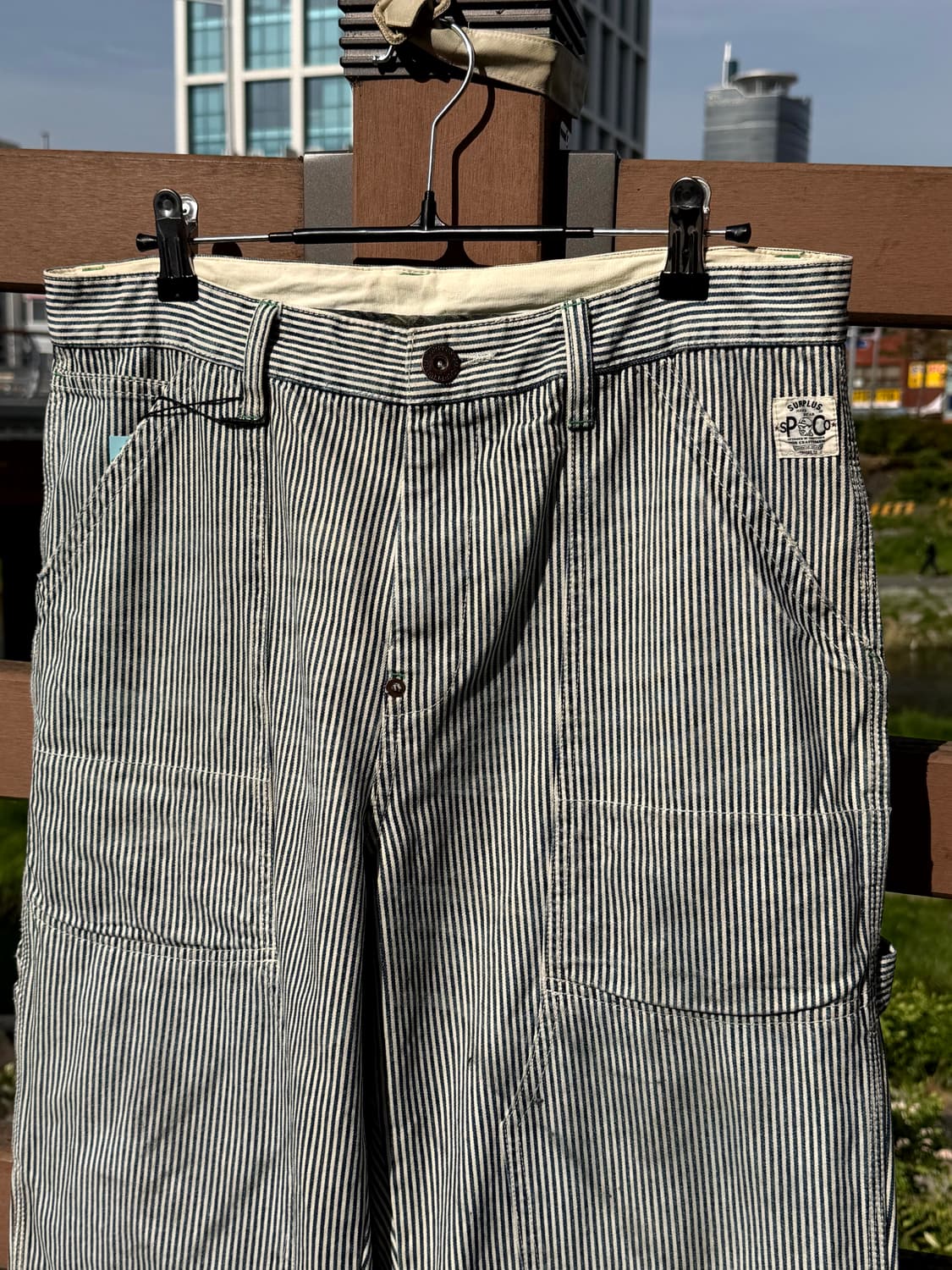 SP&Co hickory stripe Double knee (33) 상품이미지1