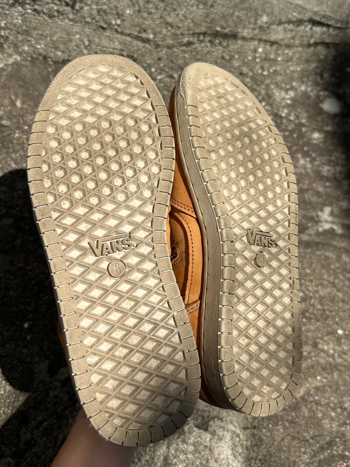 Vans 트레킹화 레더 브라운 부츠 상품이미지6