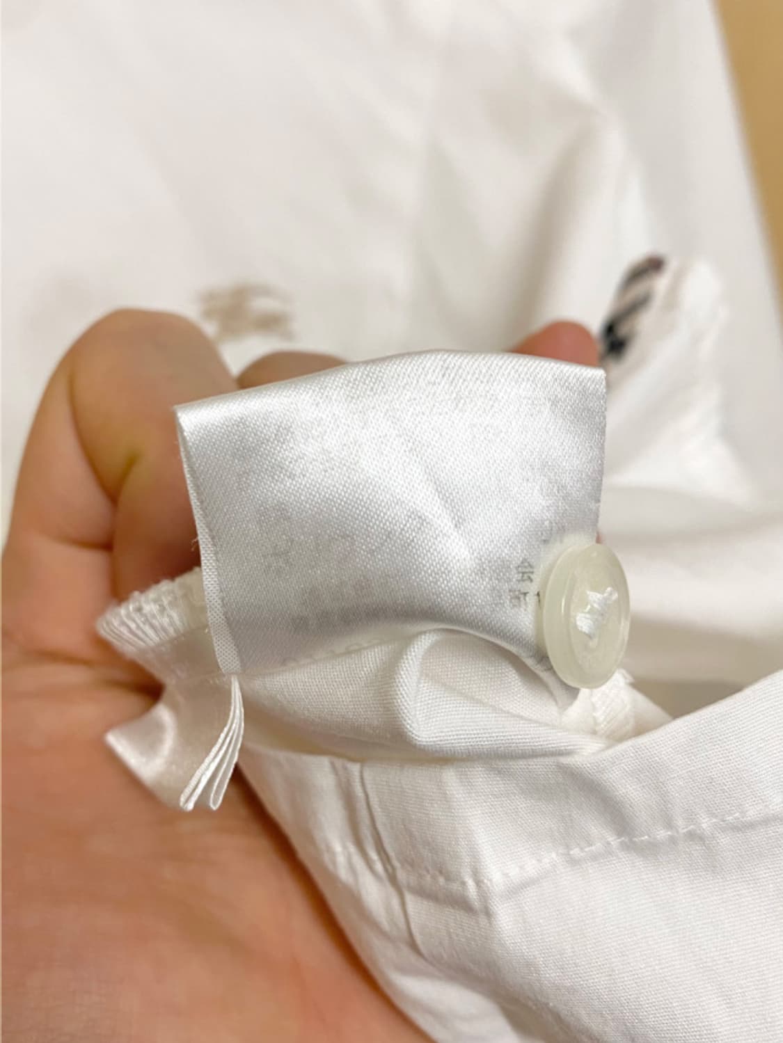 BURBERRY white shirt 버버리 테이핑 셔츠 상품이미지9