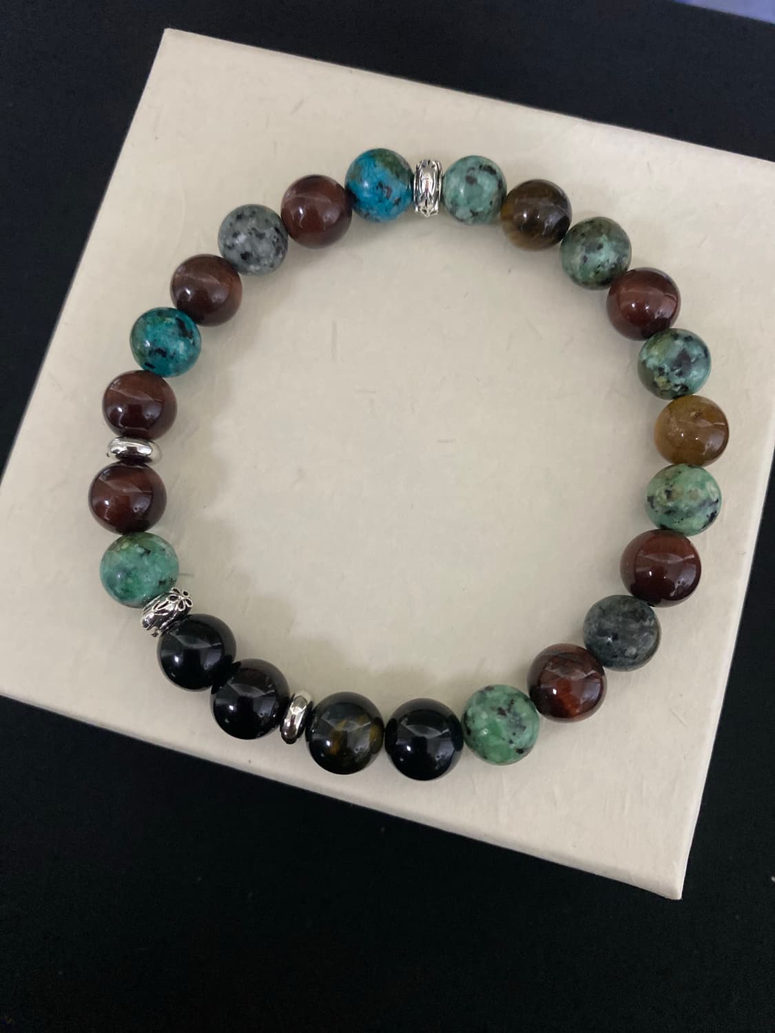 빈티지 원석 팔찌 상품이미지3