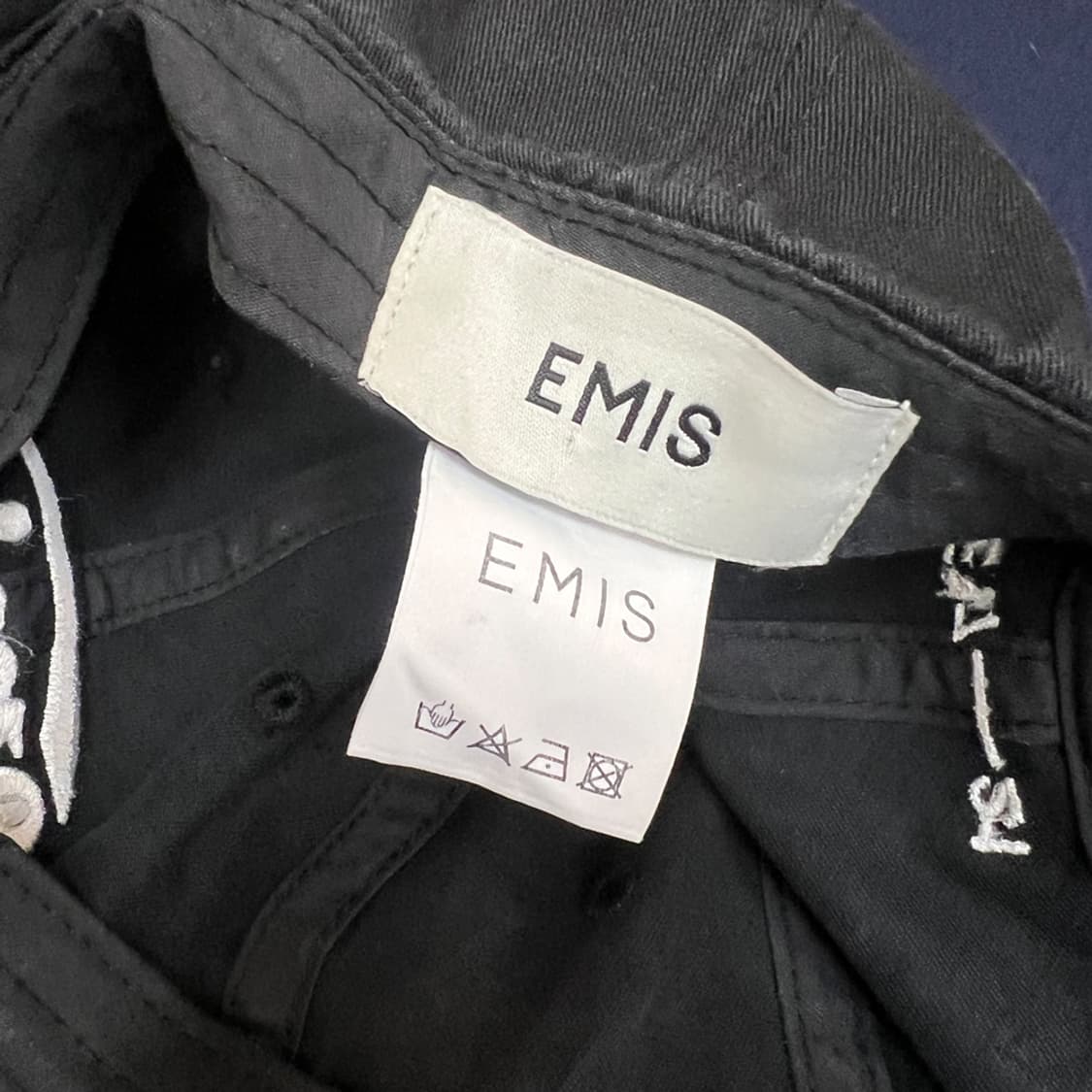 EMIS 이미스 블랙 볼캡 모자 상품이미지4