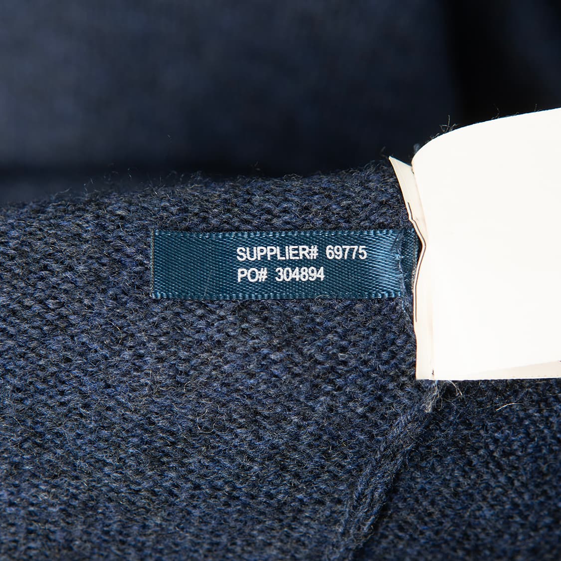 [105] 폴로 랄프로렌 램스울 브이넥 니트 네이비 MT-1318  상품이미지8