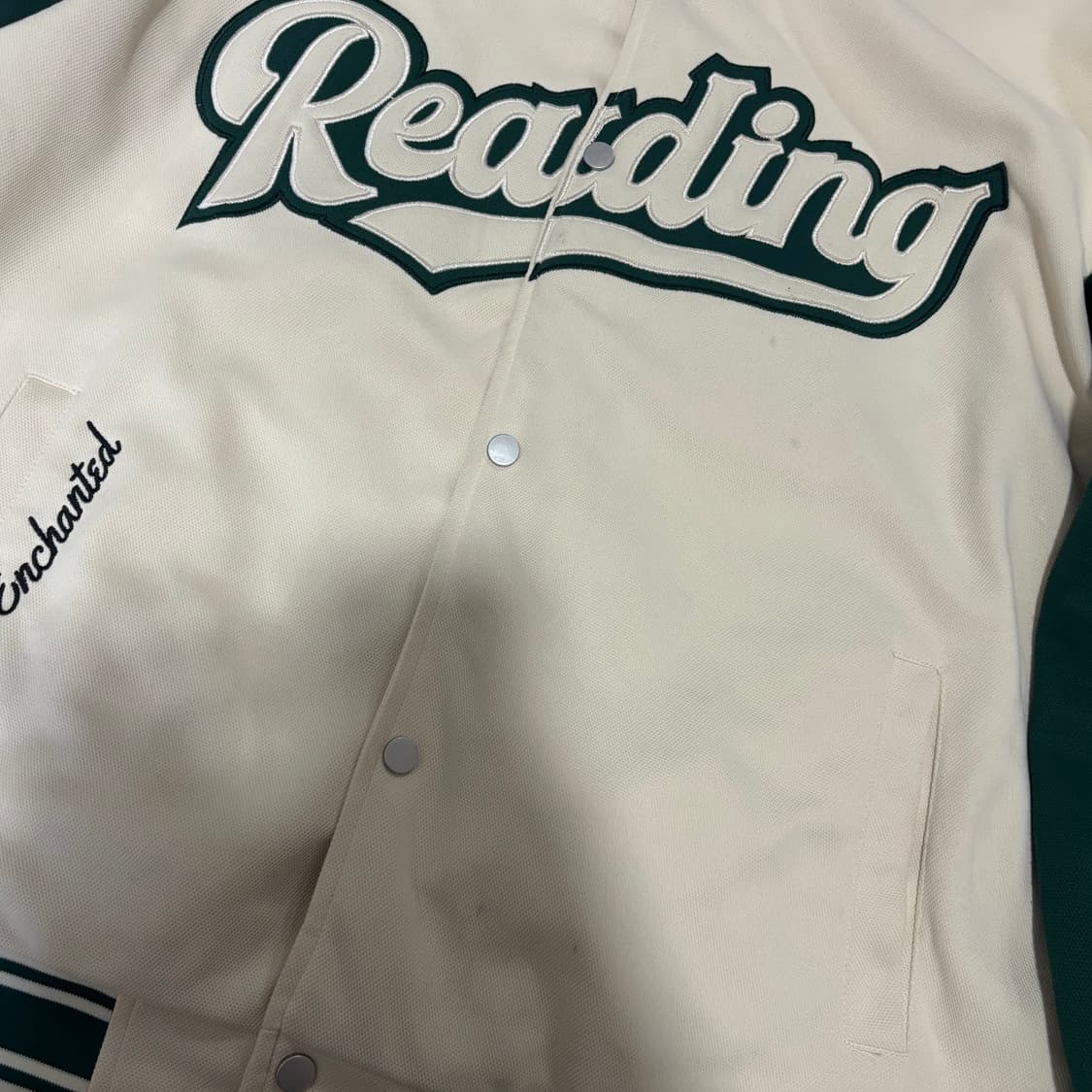 빈티지 오버핏 바시티 자켓 상품이미지3