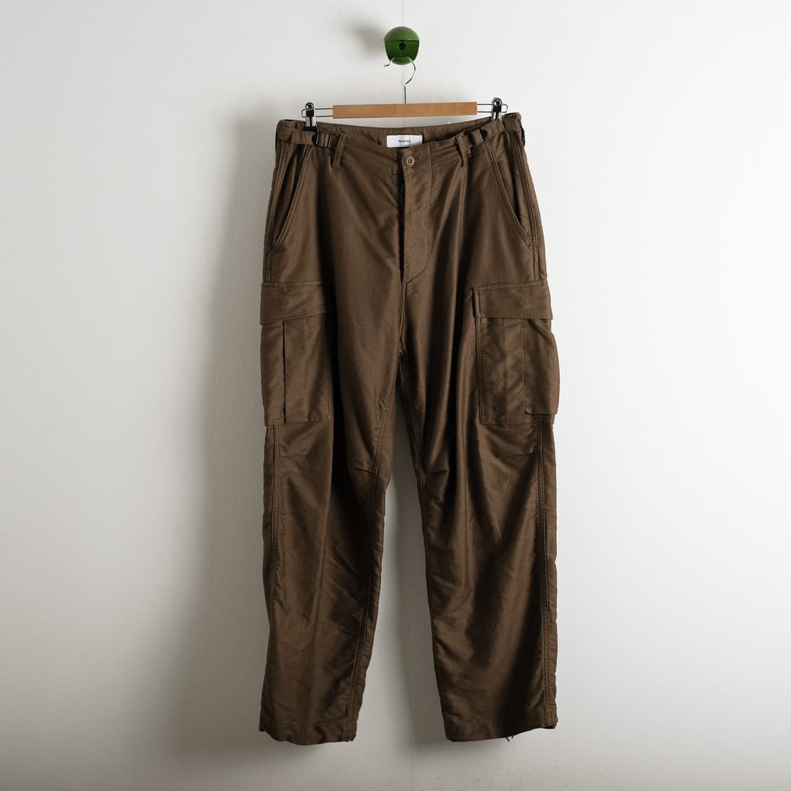 마카 오가닉 코튼 몰스킨 카고 팬츠 2(31-32)사이즈 marka 상품이미지3