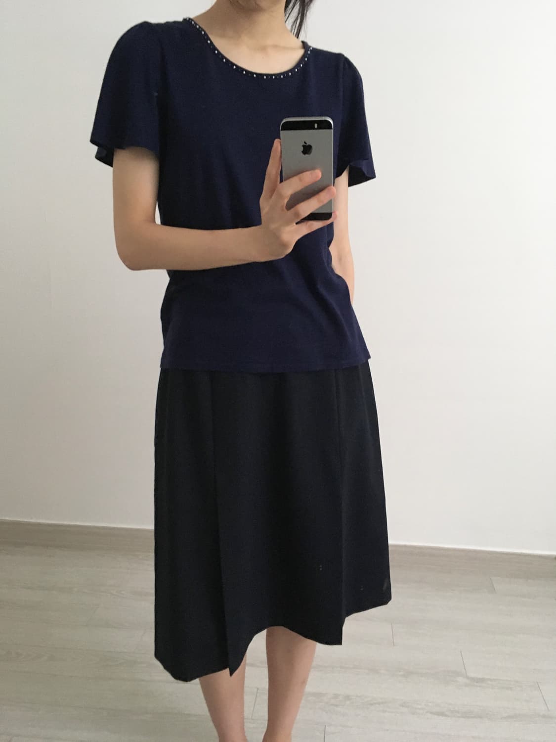 beads ribbon top 상품이미지6