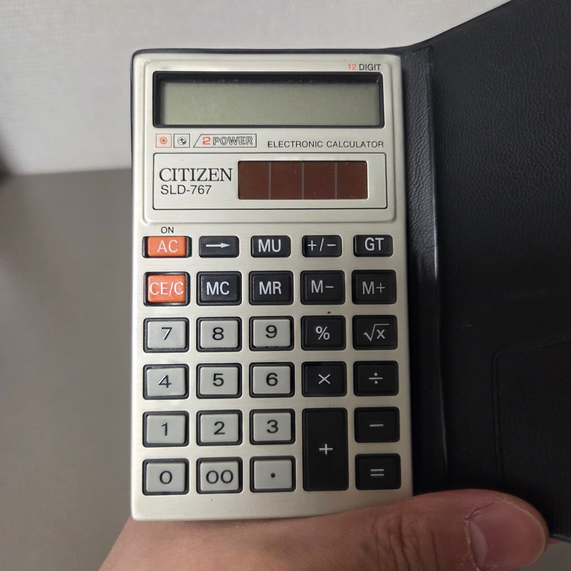 Citizen SLD-676 시티즌 빈티지 계산기 수첩 상품이미지2