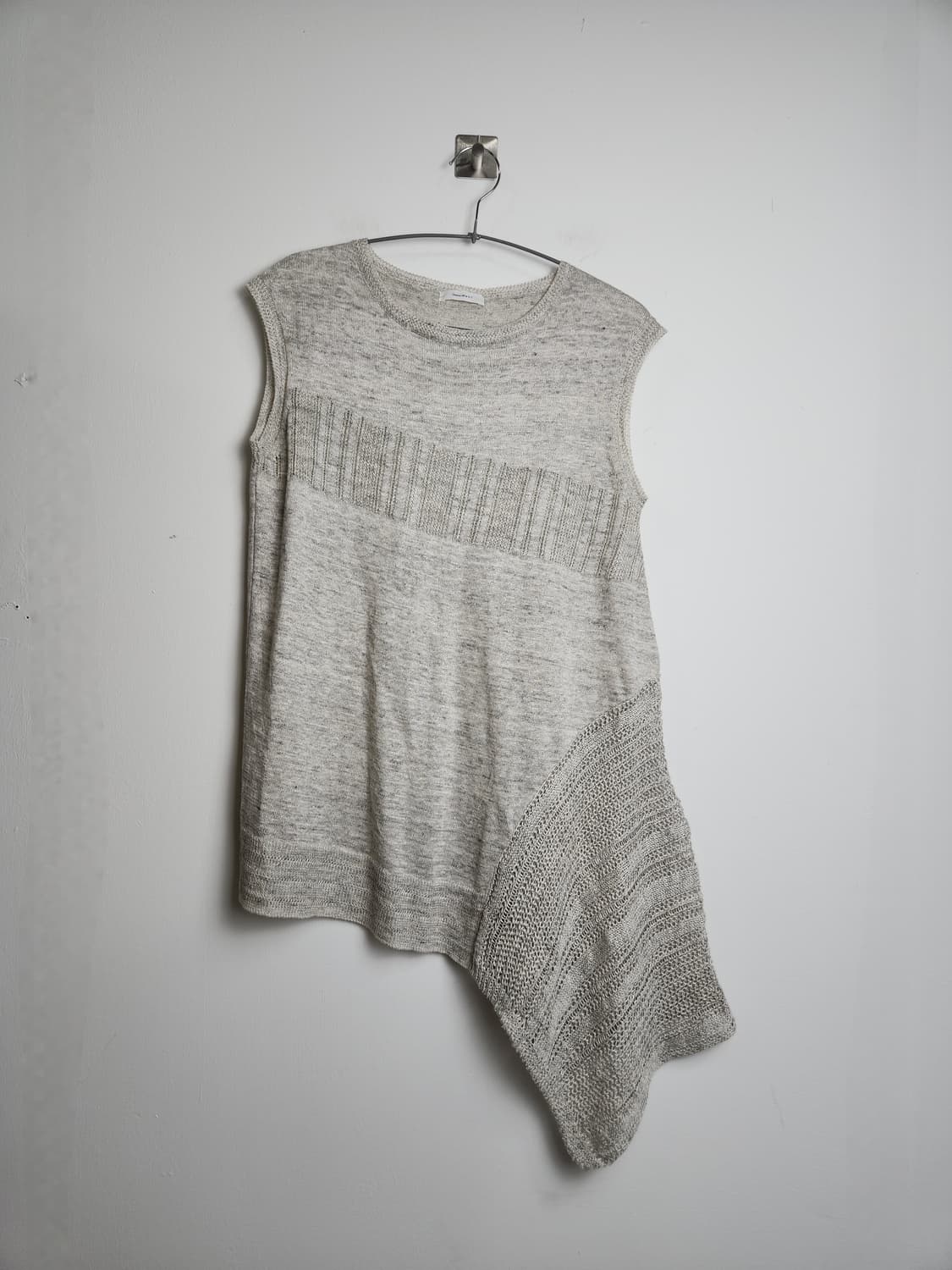 언발 롱 니트 탑 상품이미지7