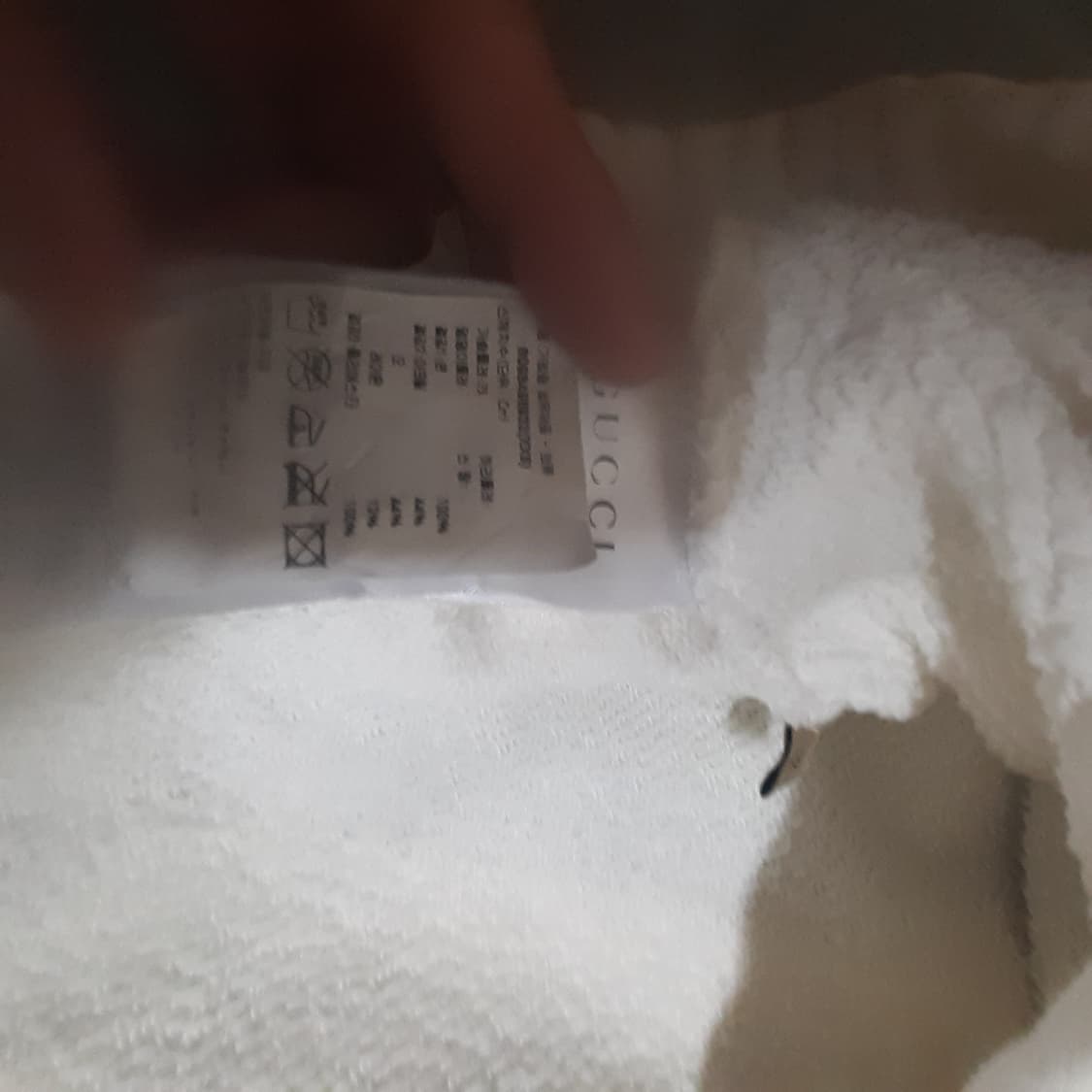 백화점판 구찌 x 카이 아노락 후드티 상품이미지3