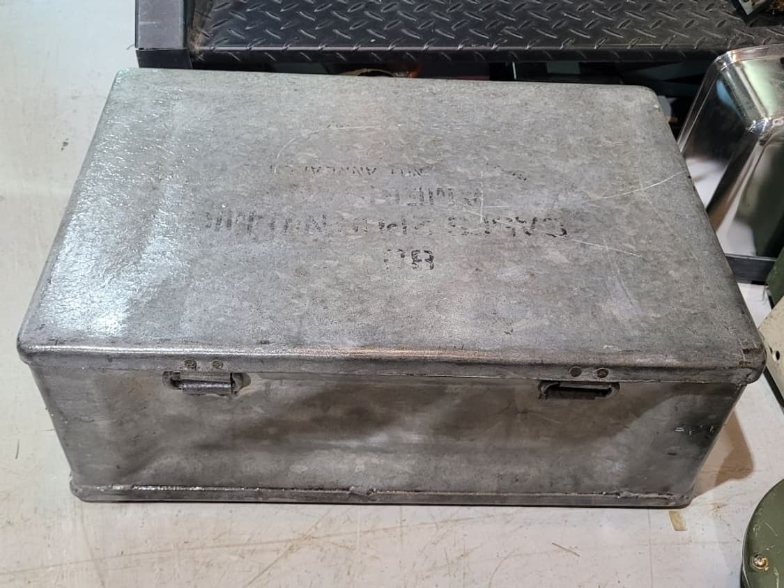 미해군 이차대전 아연도금 박스 상품이미지2