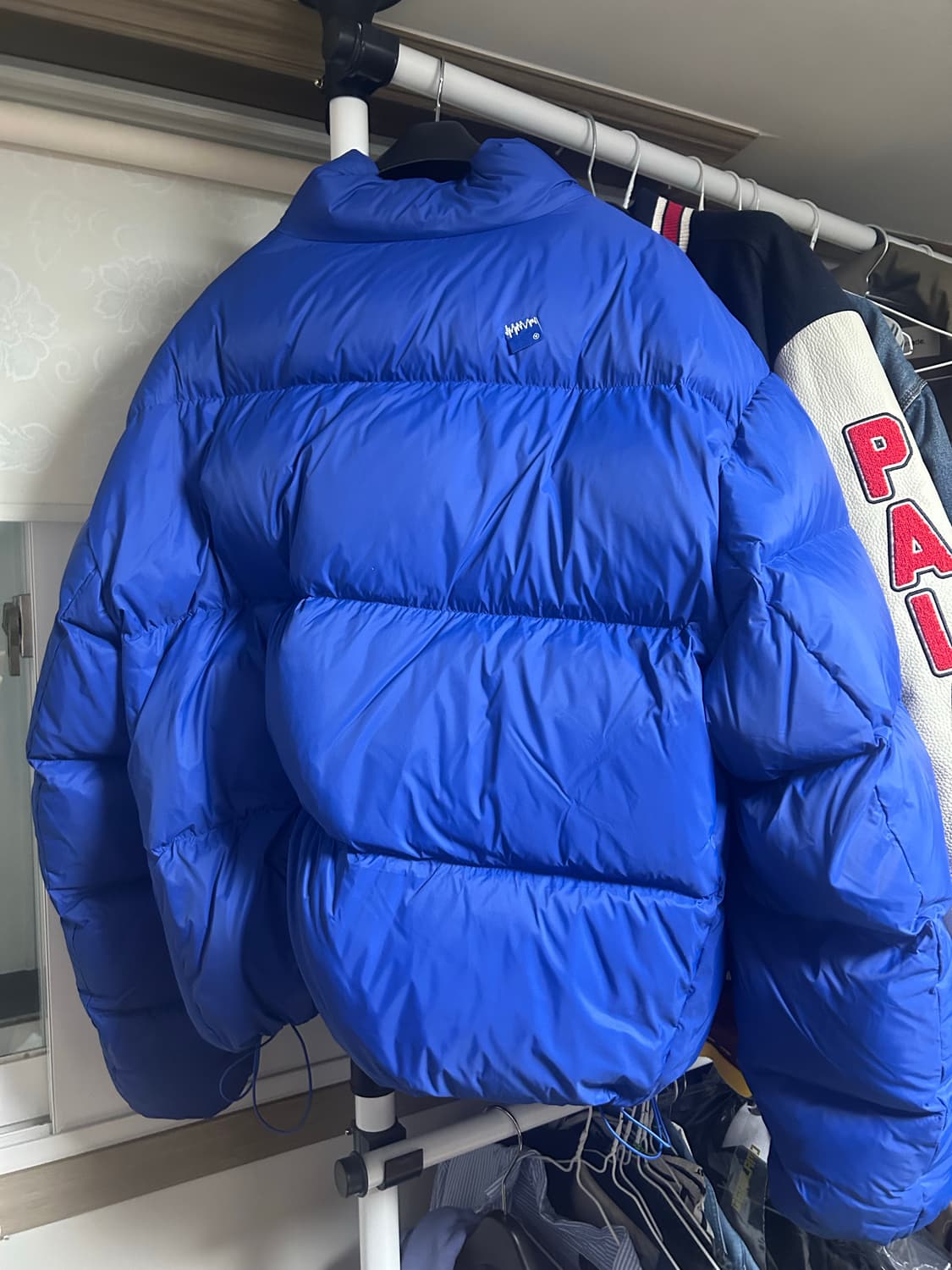 (XL)아더에러 시그니피컨트 TRS 태그 퍼퍼 자켓 블루 상품이미지2