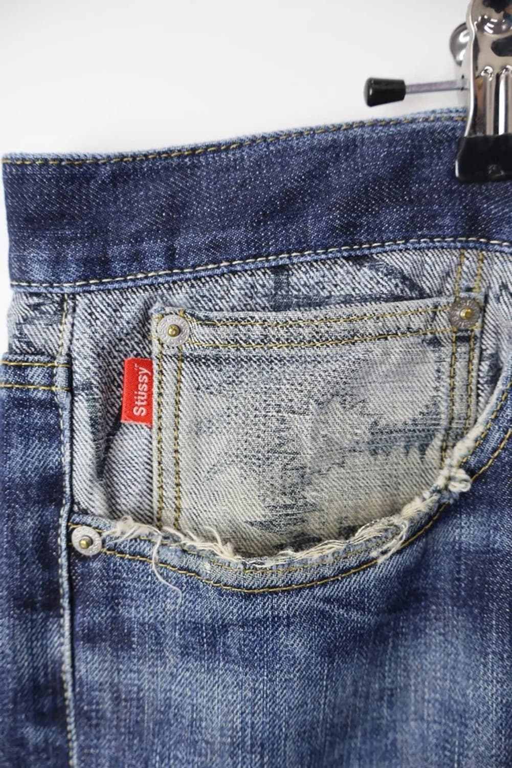 00's Stussy Rough & Rugged Denim Pants 상품이미지6