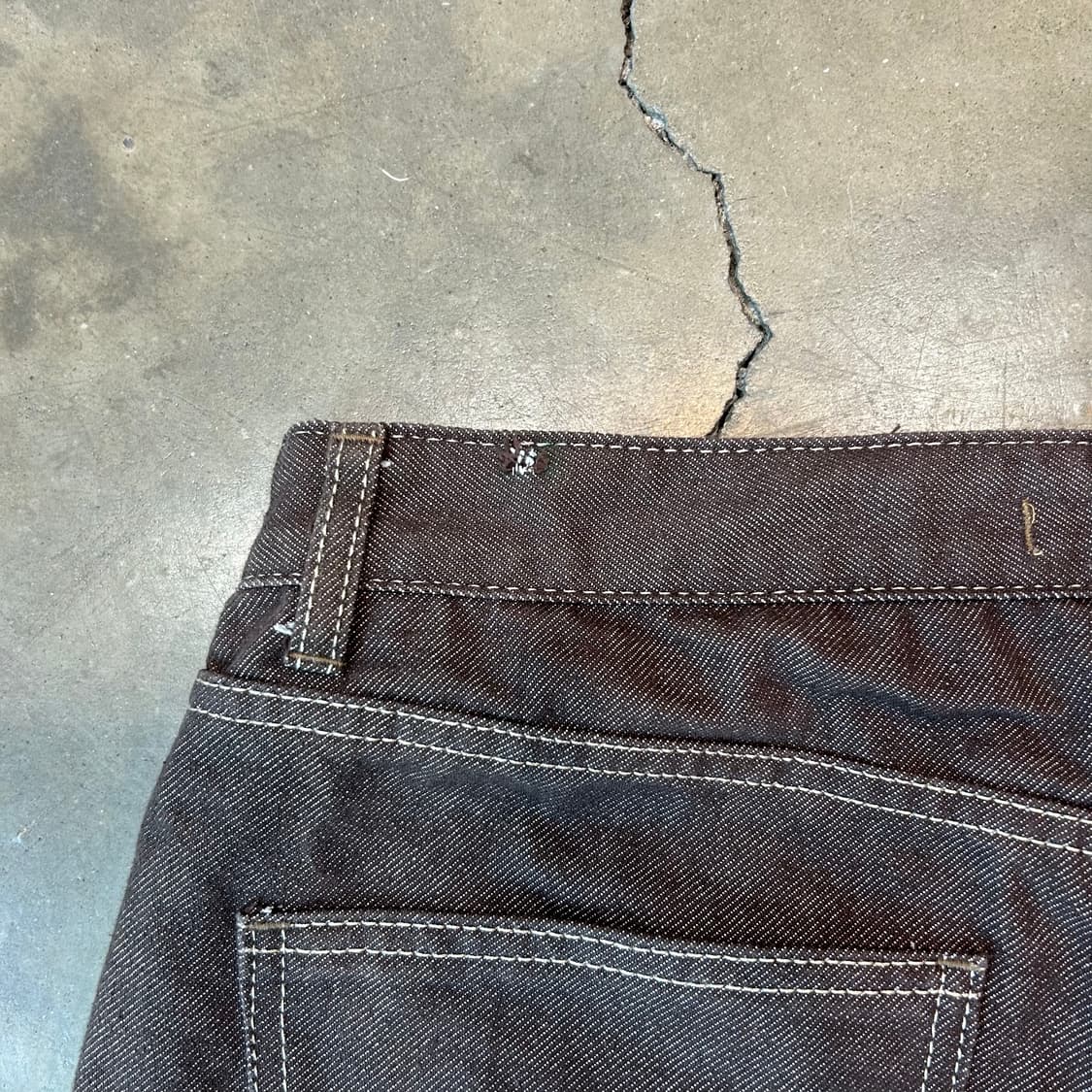 마틴플랜 브라운 디테일 팬츠 상품이미지4