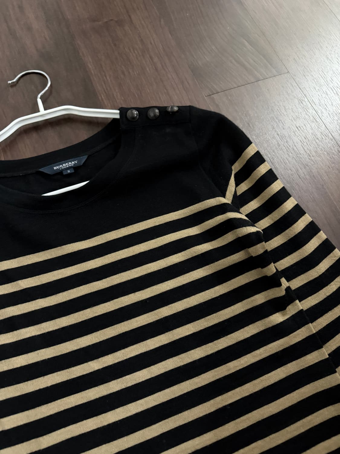 버버리 스트라이프 썸머울 니트 상품이미지2