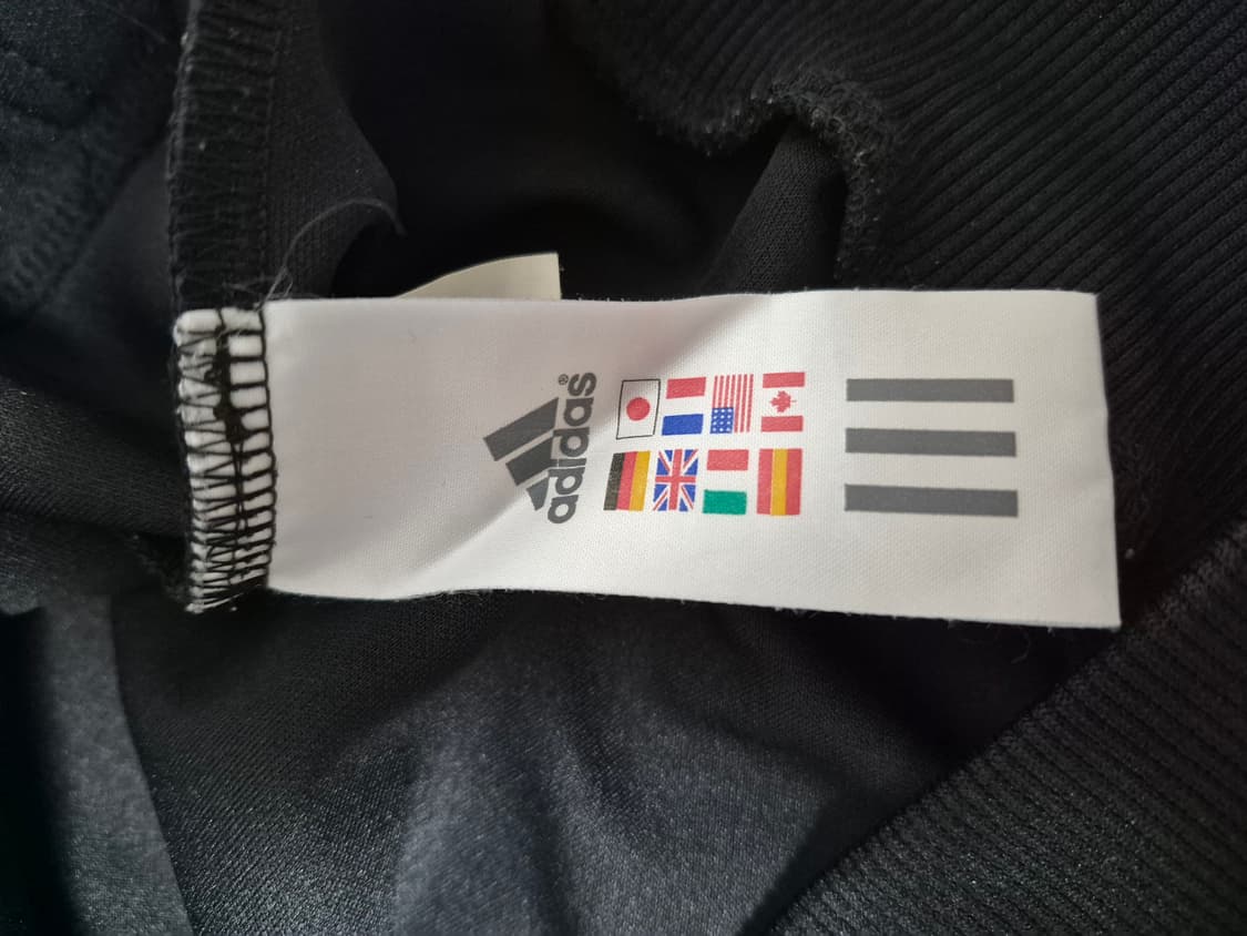 아디다스 트랙탑져지 블랙/골드 검골 105 올드스쿨 상품이미지4
