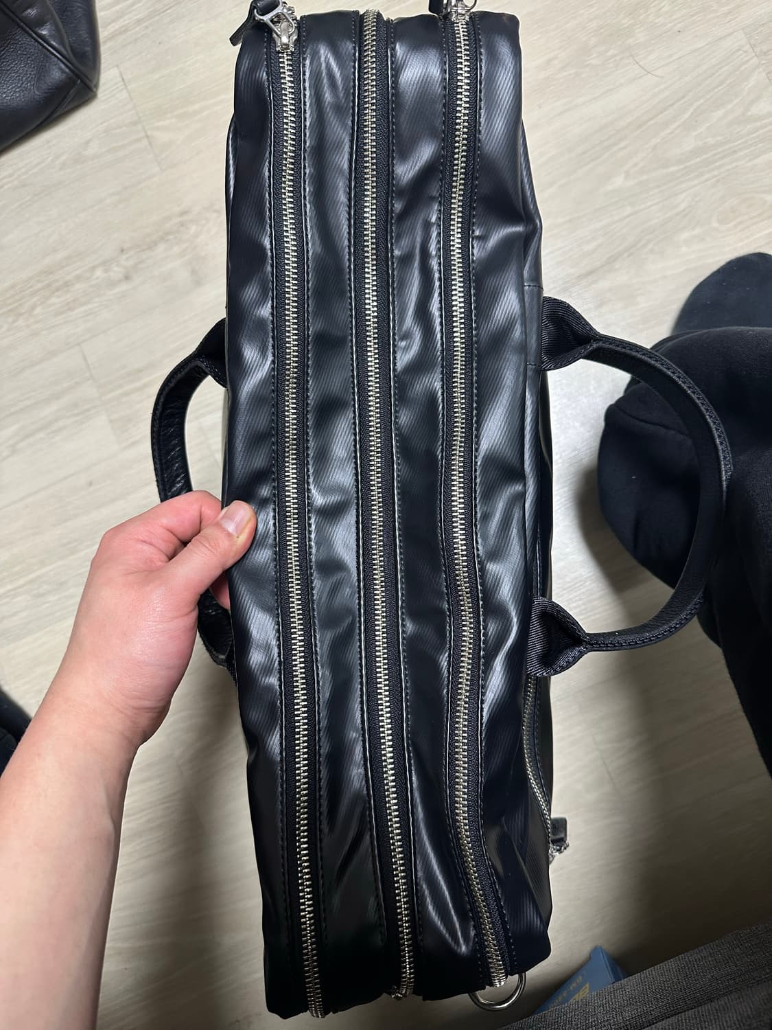 PORTER 요시다 포터 비즈니스백 브리프케이스 블랙 (3룸) 상품이미지3