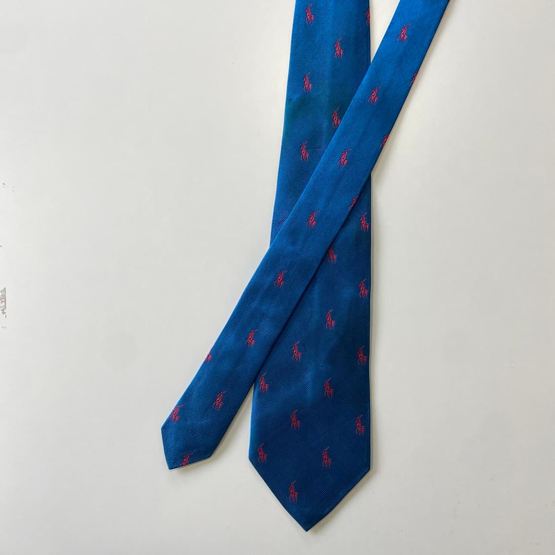 폴로 랄프로렌(POLO) 모노그램 명품 정품 넥타이 상품이미지1