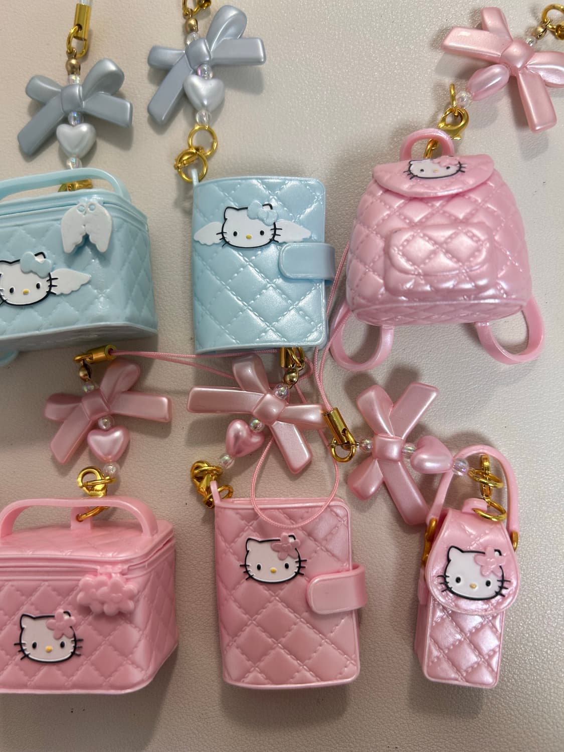 헬로키티 퀼트 스트랩 일괄 상품이미지3