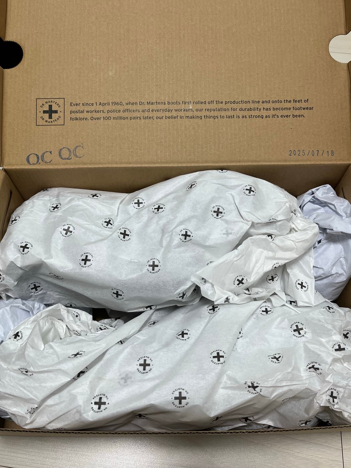 [260] 닥터마틴 1461 블랙 스무스 새상품 상품이미지4