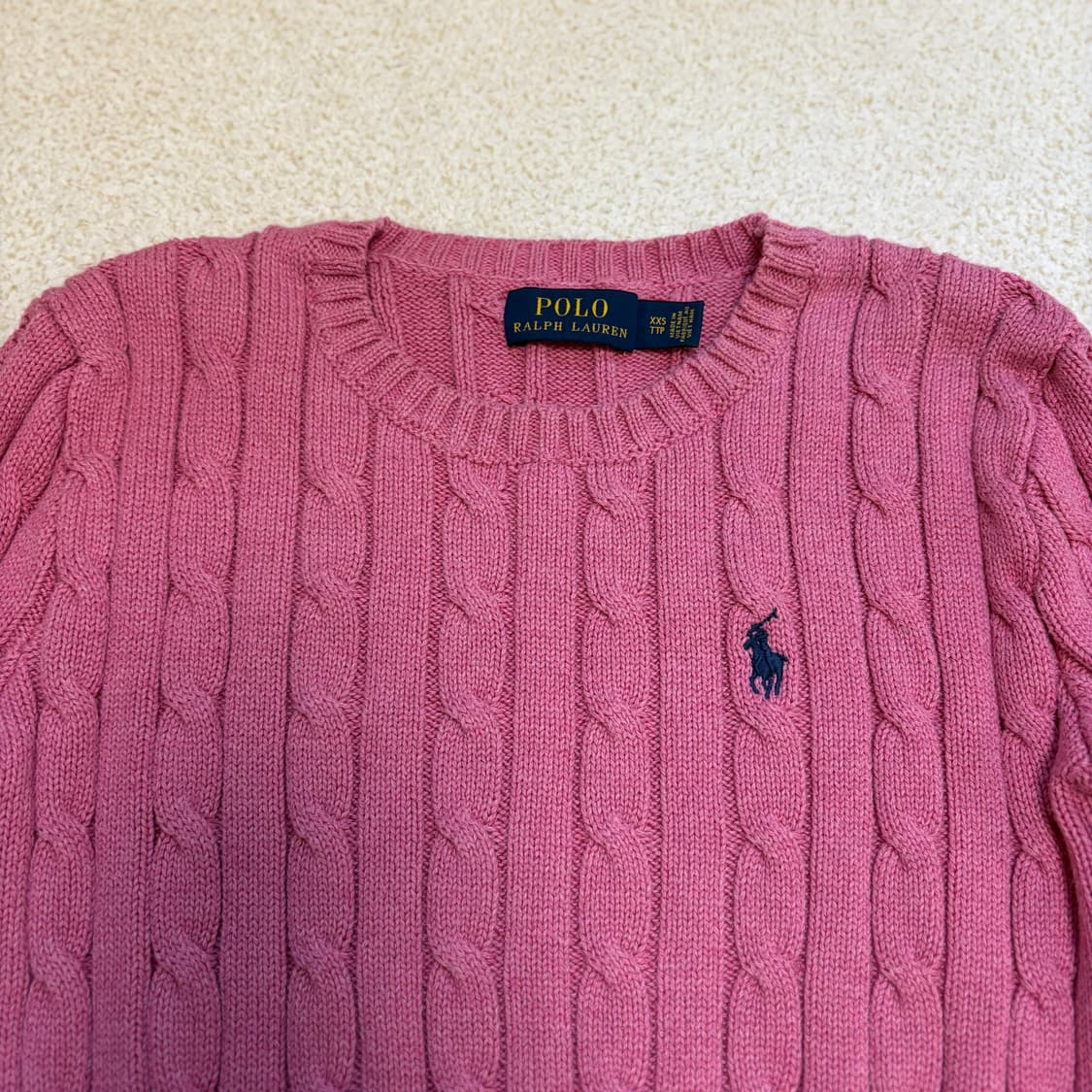 폴로 랄프로렌 케이블 니트 정품 3종 상품이미지6