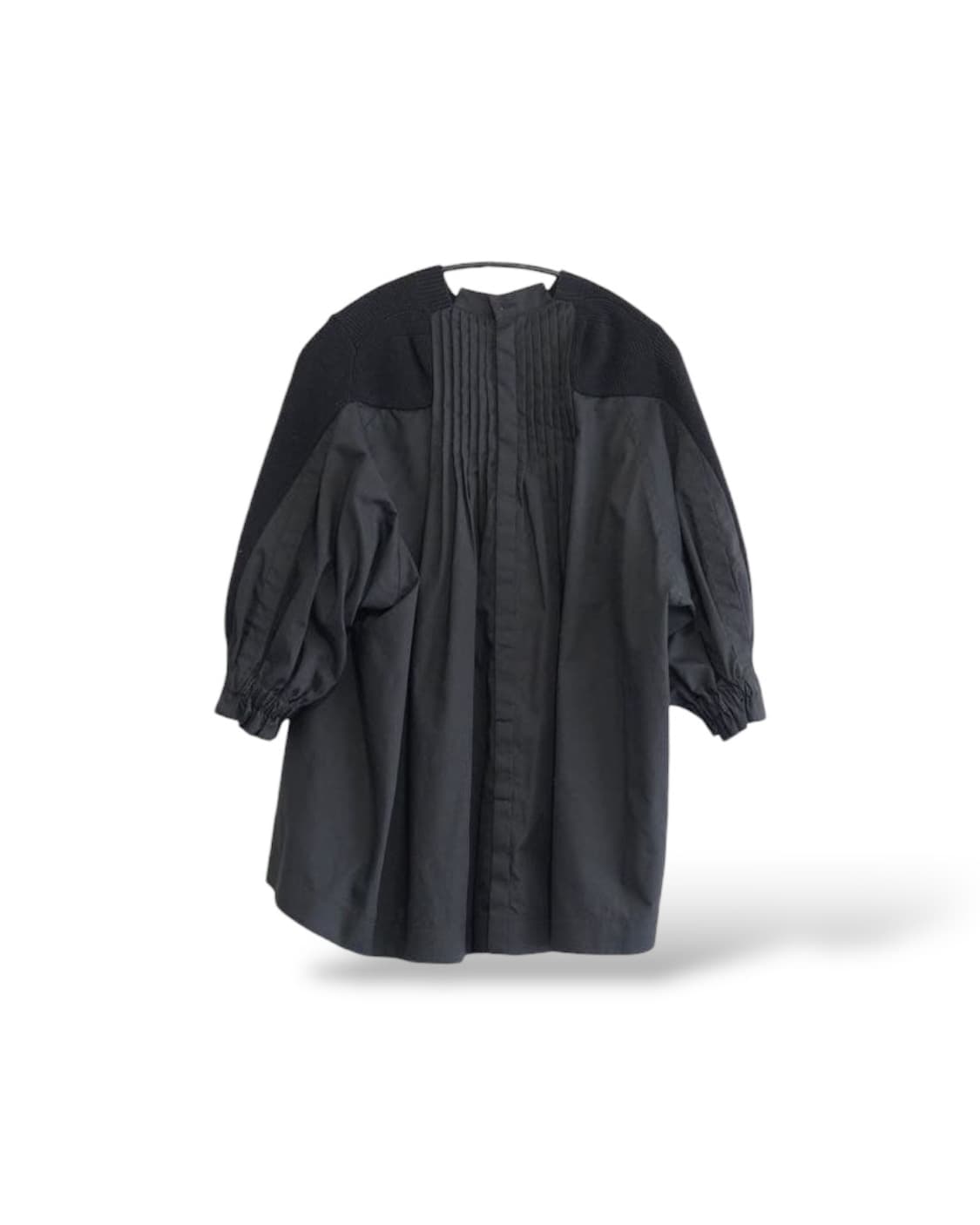 Sacai 레이어드 니트 플리츠 도킹 탑 사카이 상품이미지2