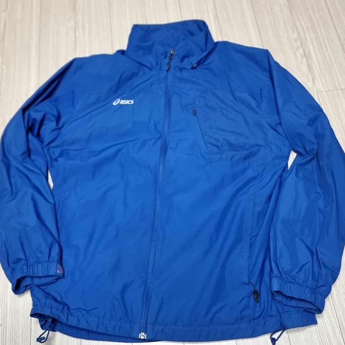 아식스 블루 바람막이 자켓(100) 상품이미지1