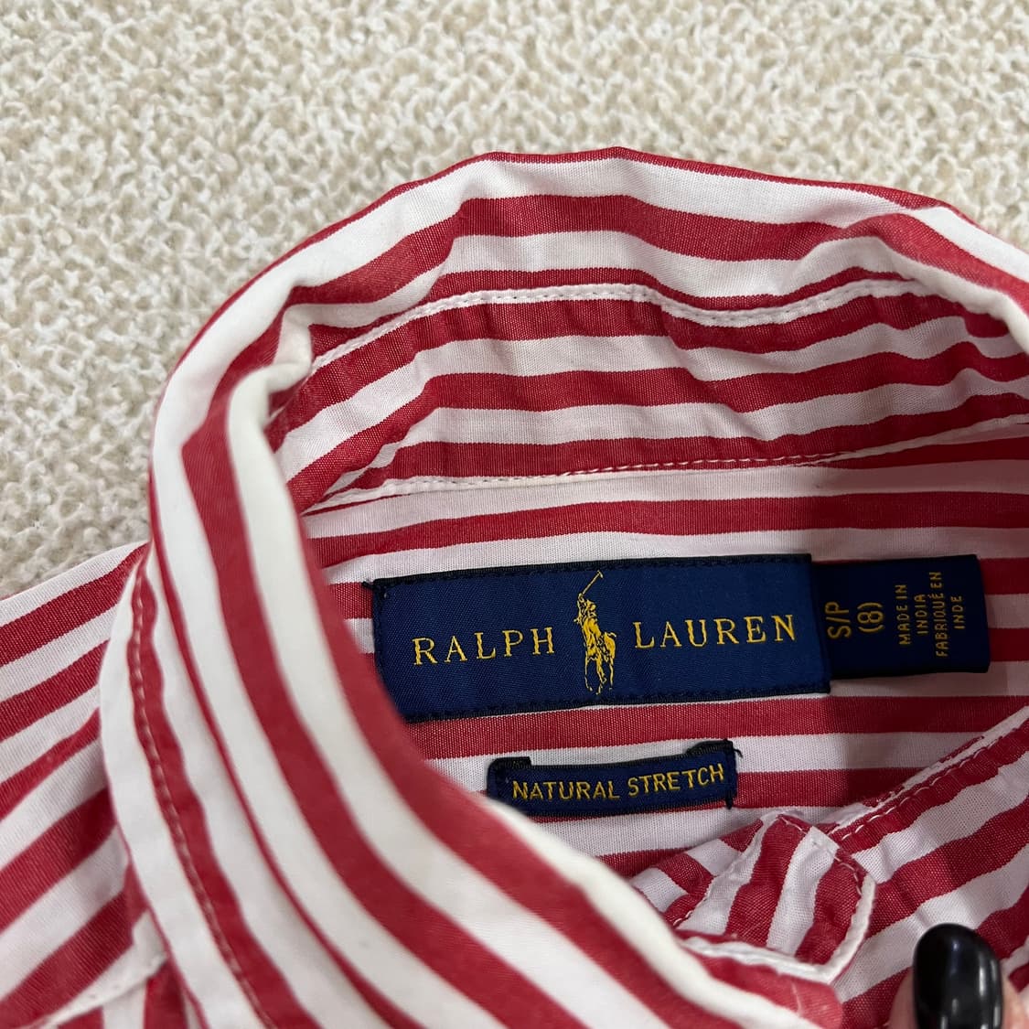 8 폴로랄프로렌 키즈 스트라이프 셔츠 0213M 상품이미지2