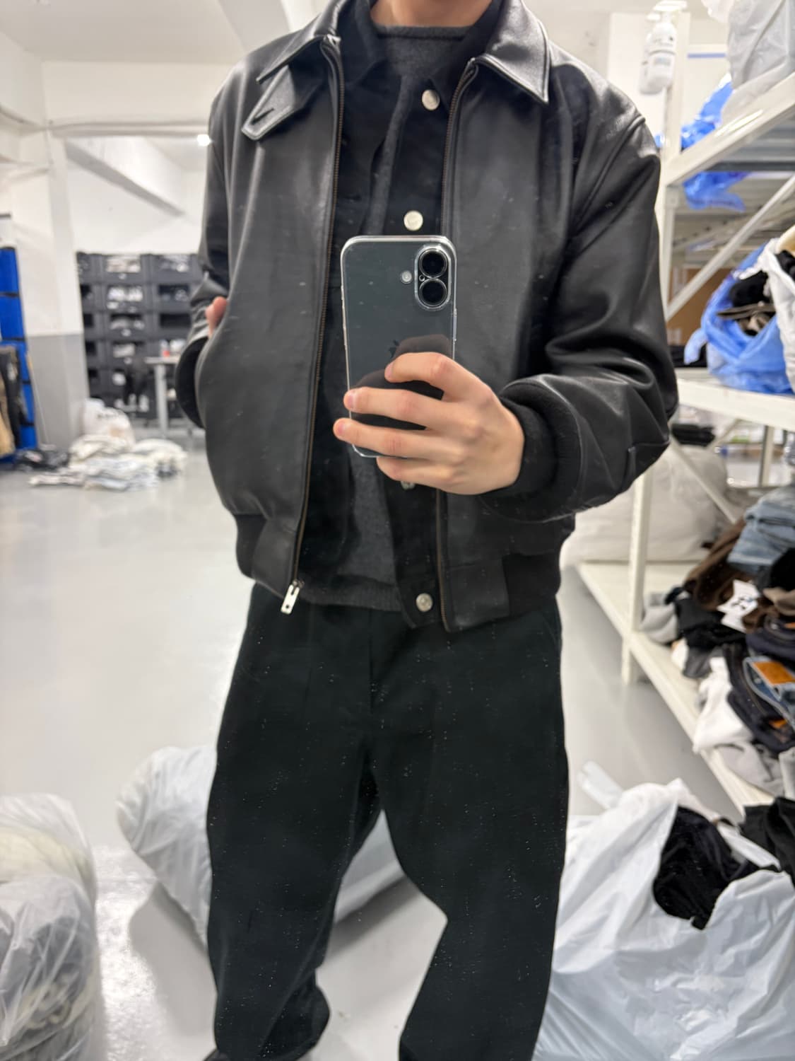 월스와일무브먼트 카멜&울 블랜디드 모크넥 니트 상품이미지3