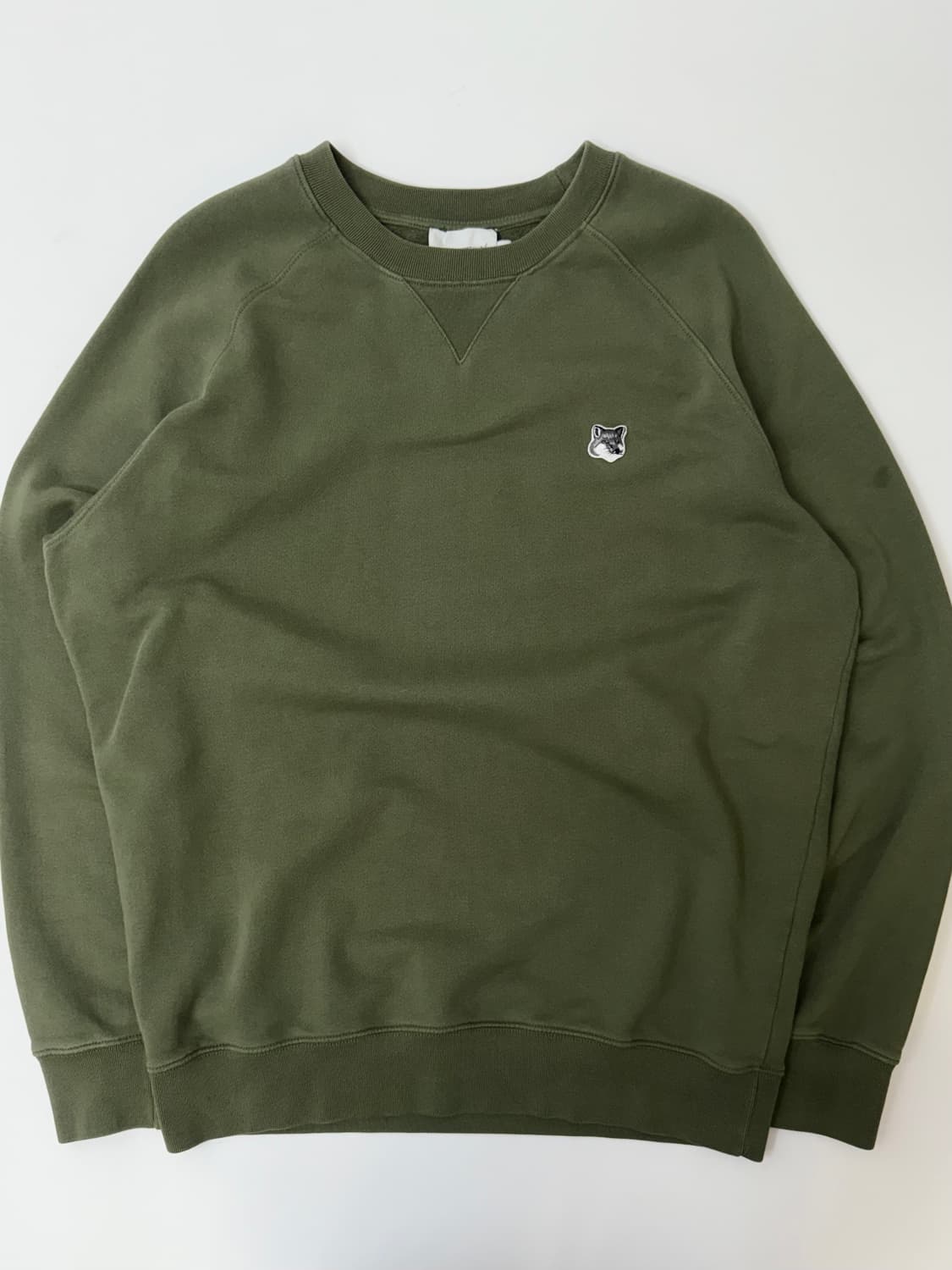 Maison Kitsune 메종키츠네 폭스 헤드 와펜 스웻셔츠  상품이미지2