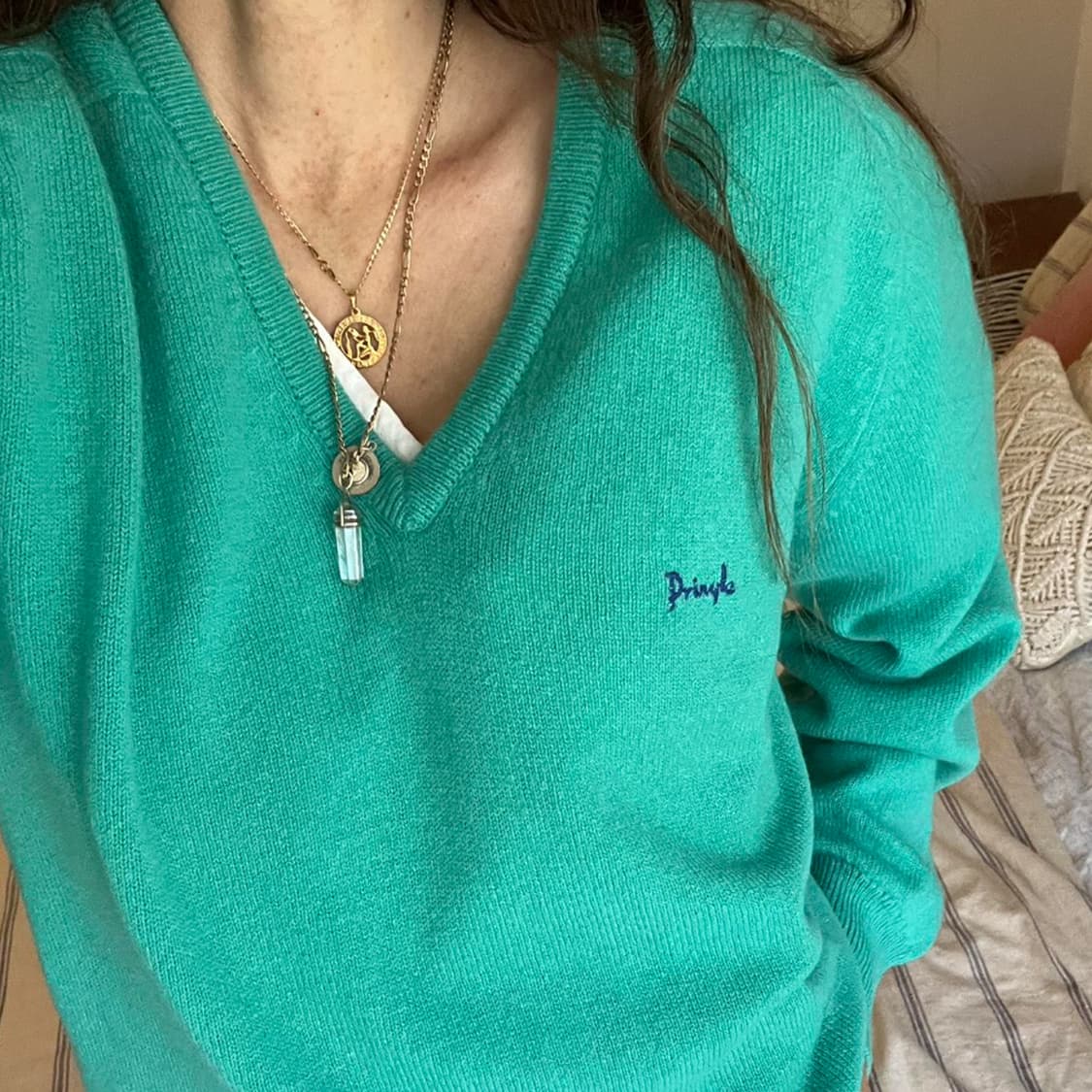 Pringle OF Scotland V넥 니트 - 46 상품이미지1