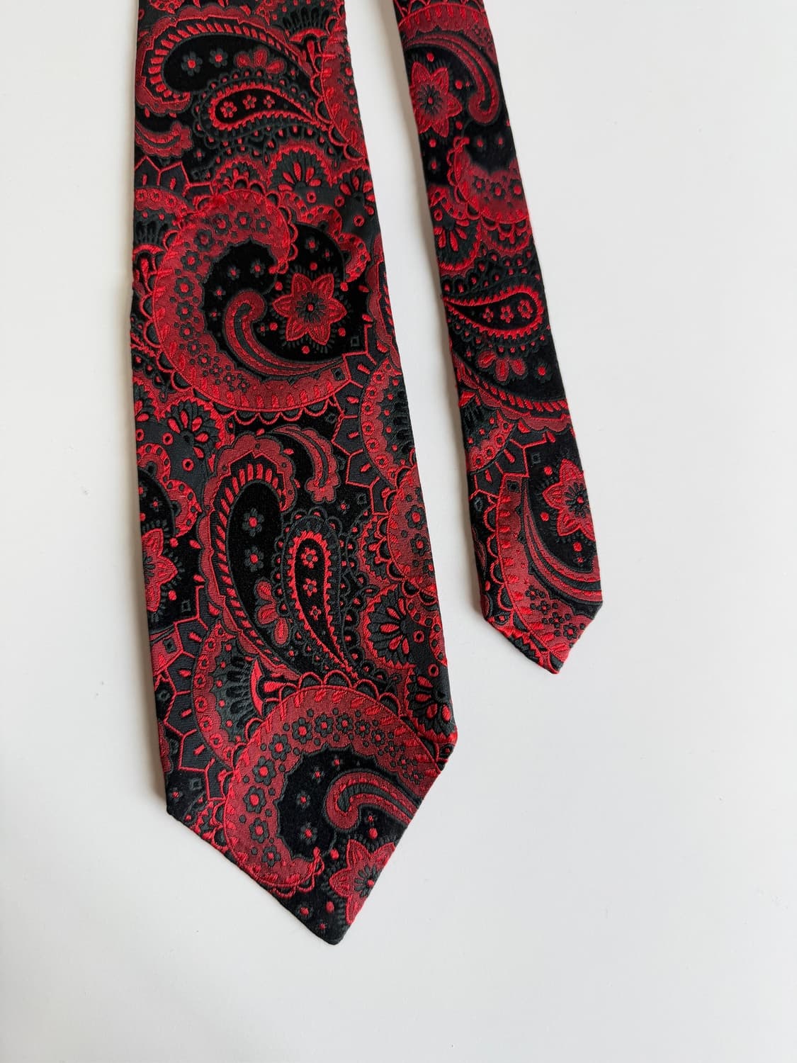 빈티지 페이즐리 실크 넥타이 8.3cm 상품이미지4