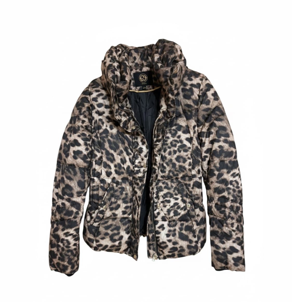 GGPX 레오파드 패턴 패딩 S  상품이미지1