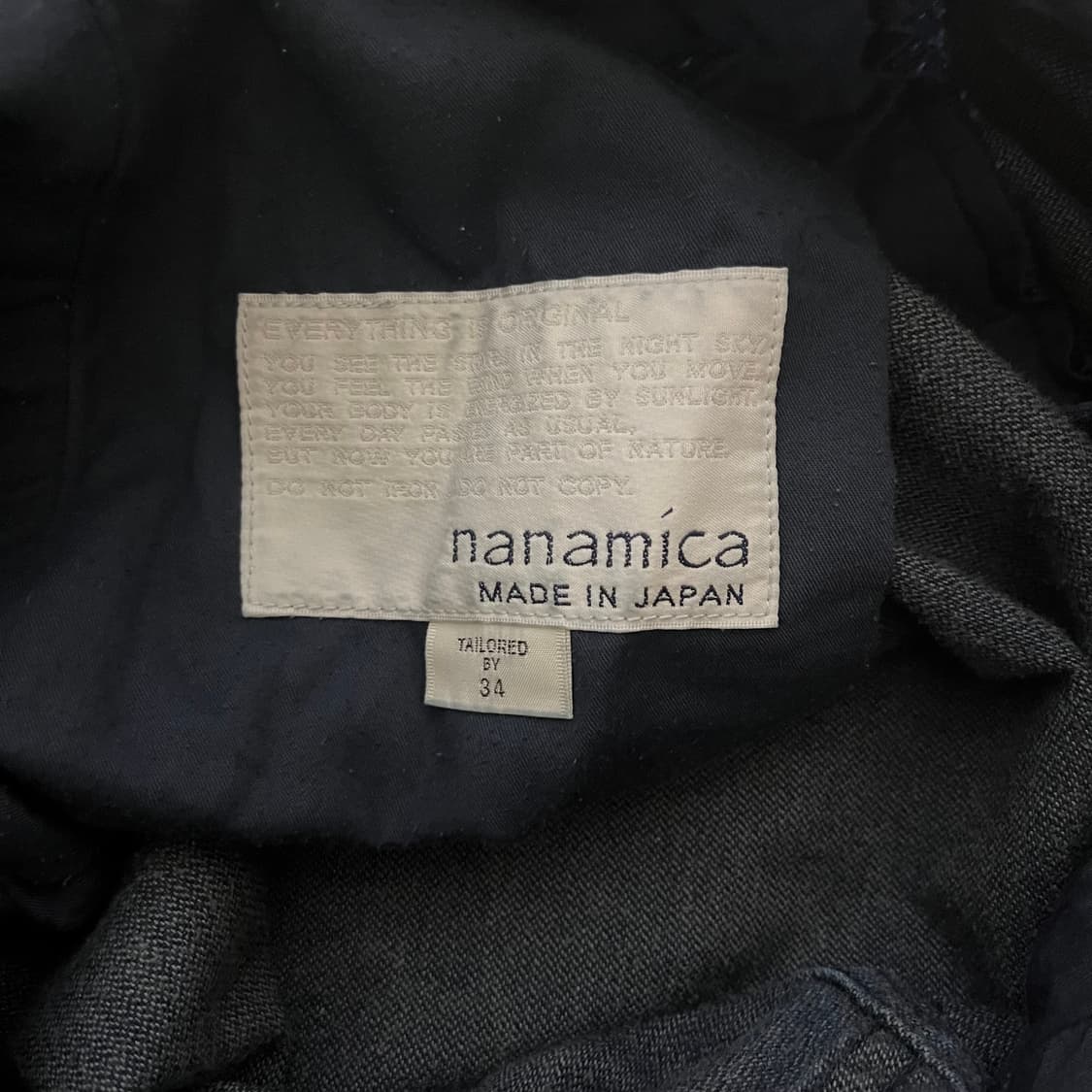 [34] nanamica 나나미카 와이드 데님 팬츠 상품이미지4