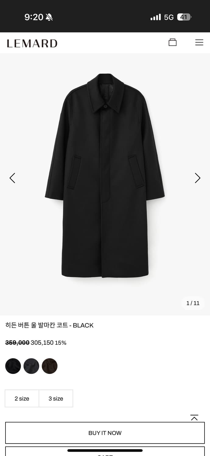 르마드 발마칸 코트 2사이즈 상품이미지1