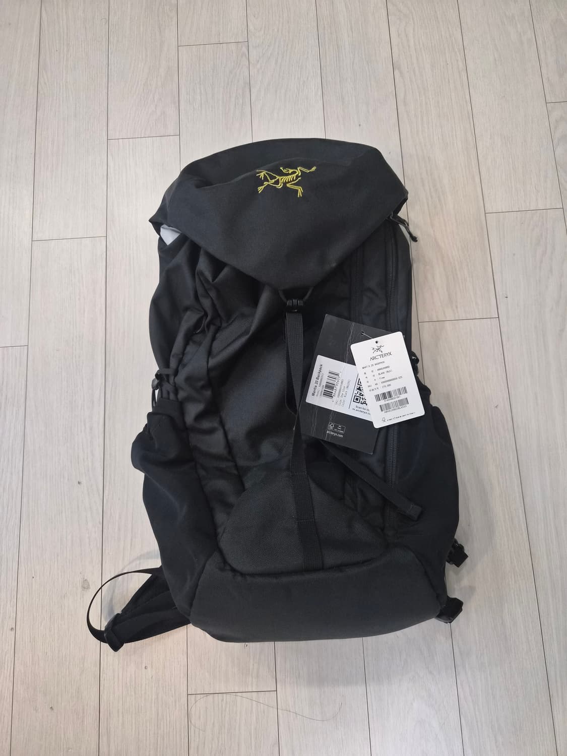 아크테릭스 맨티스 20 백팩 블랙 상품이미지3