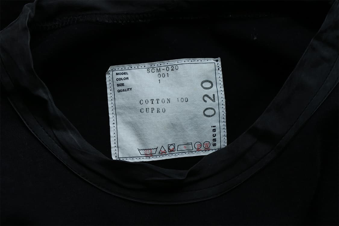 사카이 블랙 티셔츠 상품이미지8