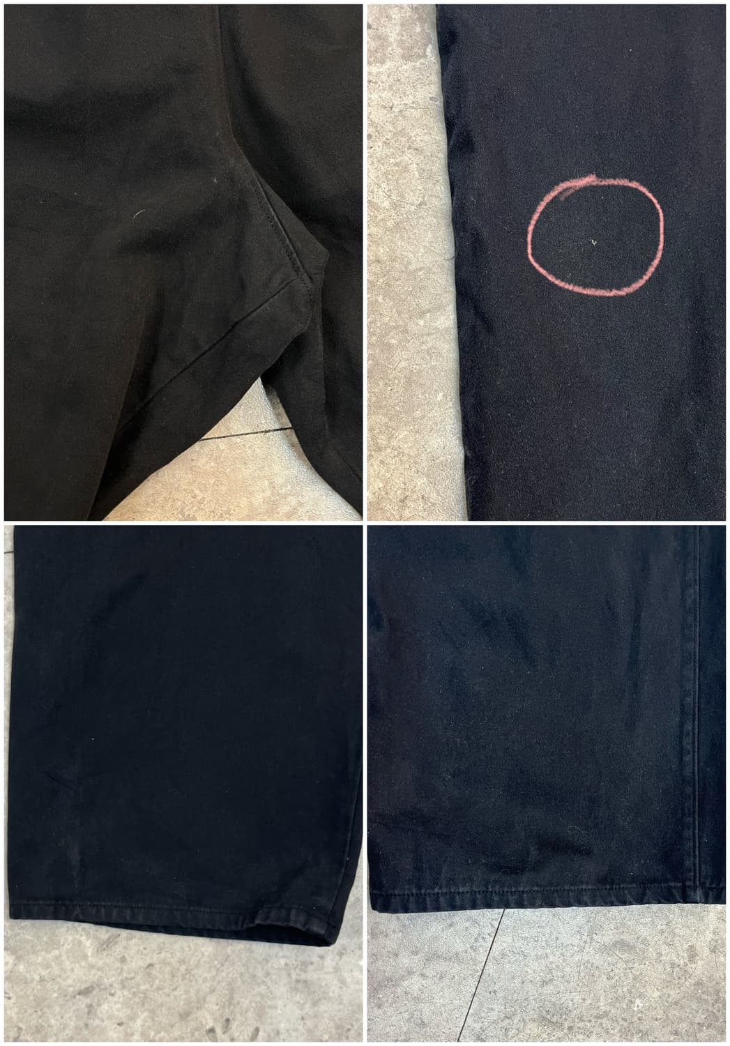 이지갭 사틴 카고 밴딩 팬츠 블랙 L #csz3637 상품이미지6