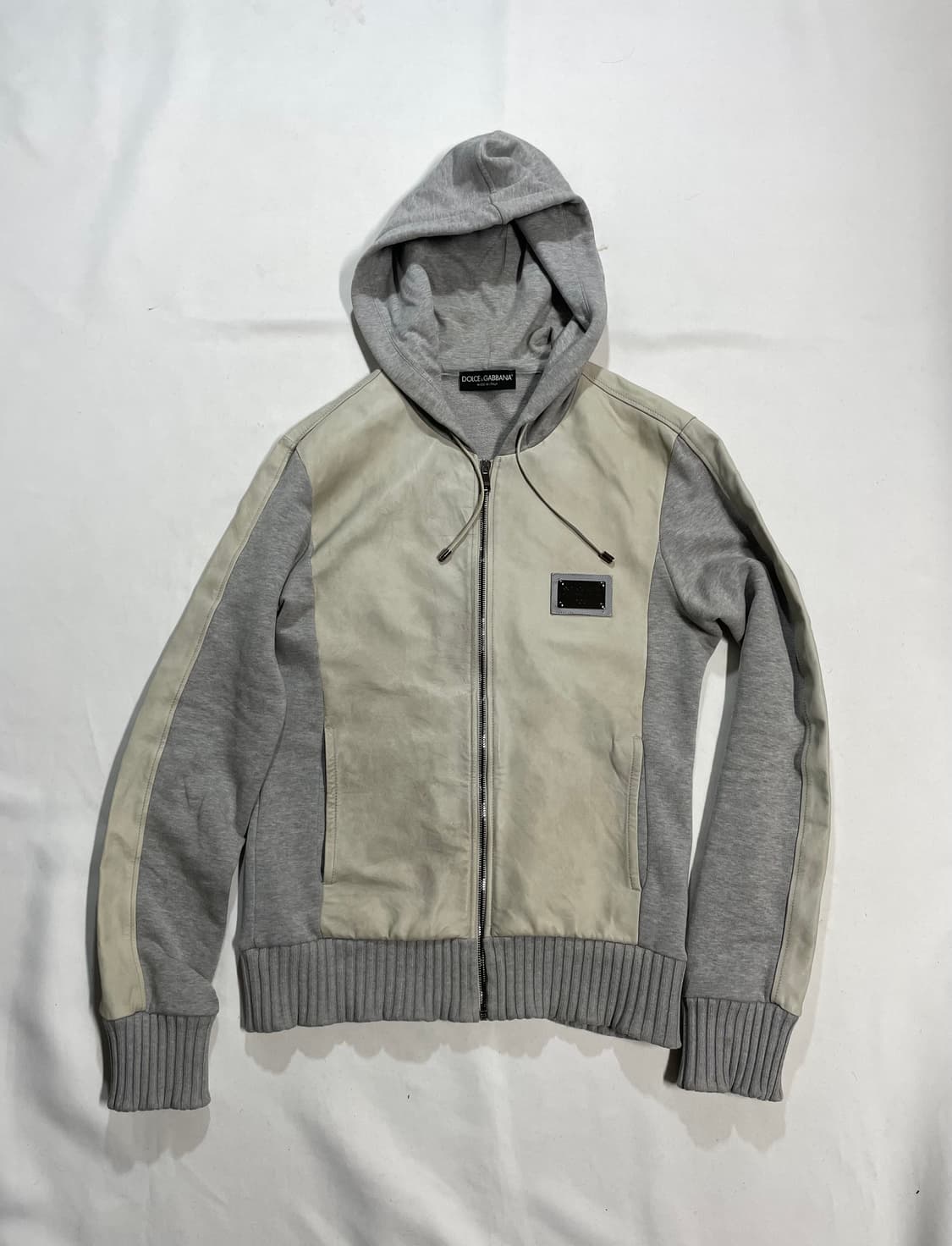 00‘s 돌체앤가바나 램스킨 플레이트 후드집업  상품이미지1